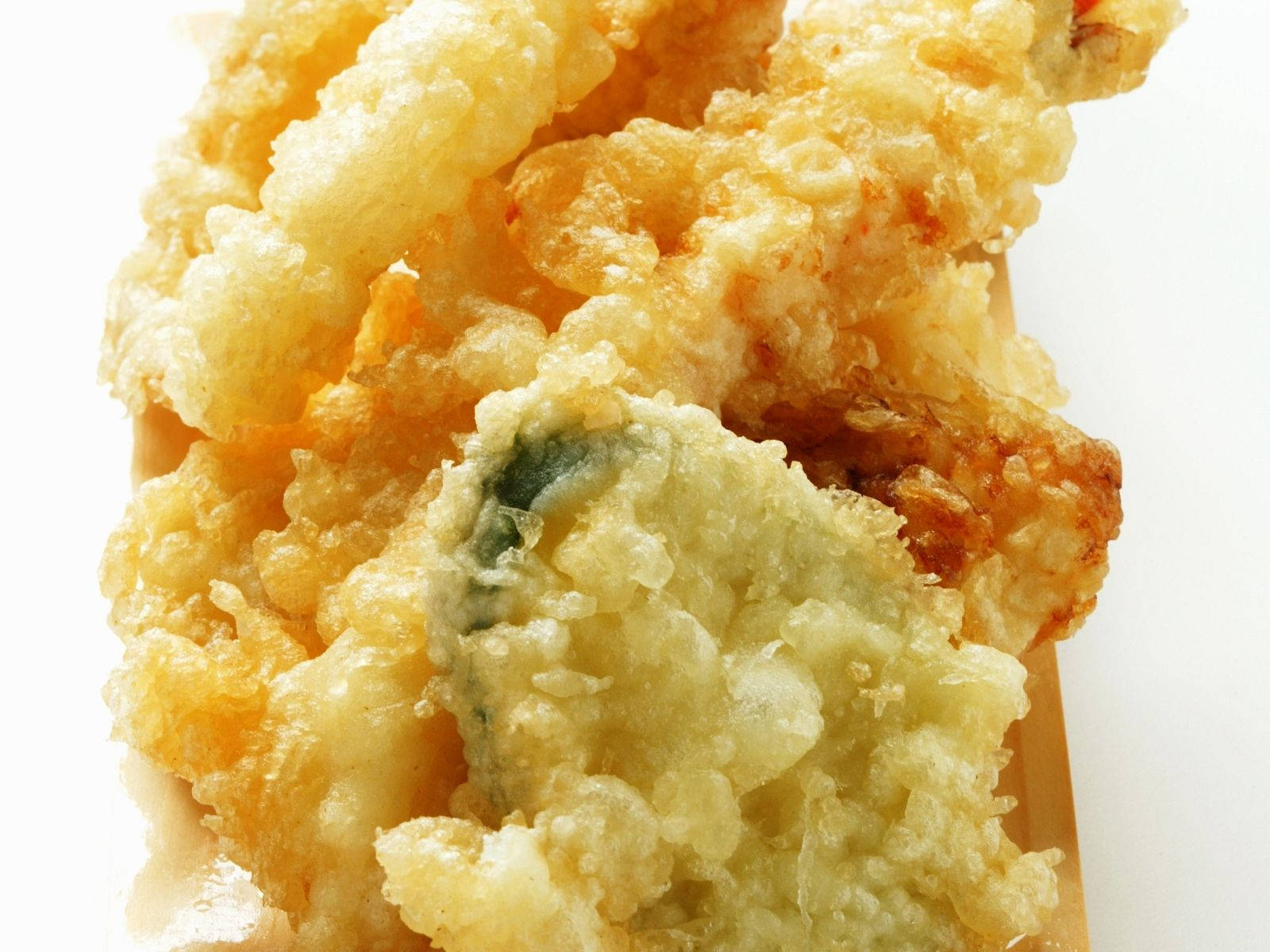 Fried Tempura And Cucumber