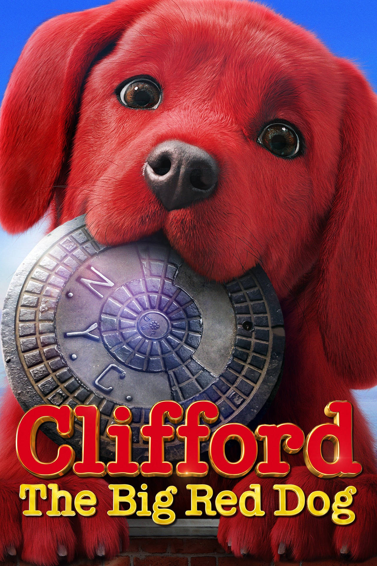 Friendly Clifford The Big Red Dog Background