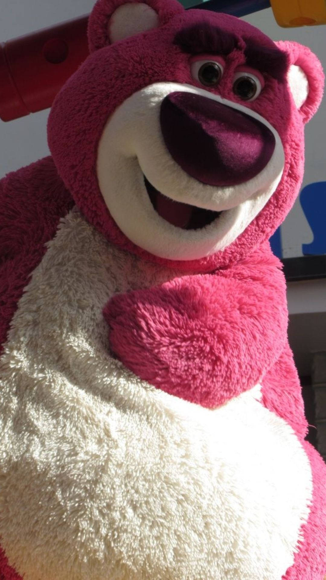 Friendly Lotso Mascot