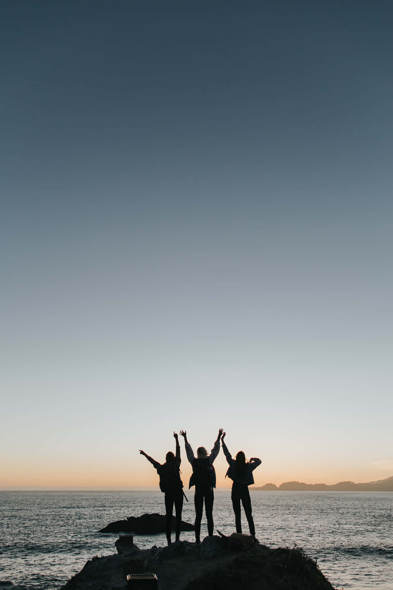 Friendly People Stretching