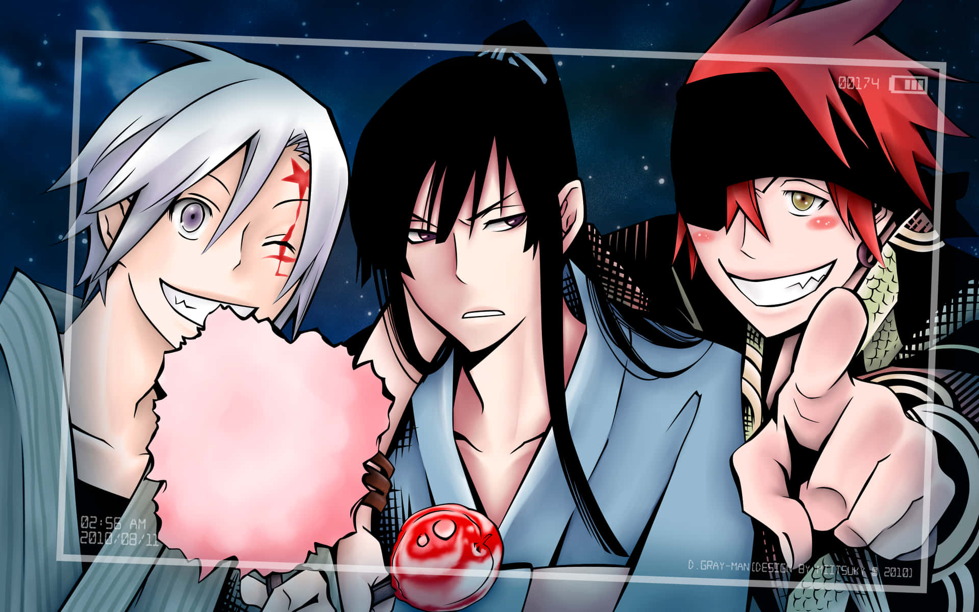 Friends In D Gray Man Background