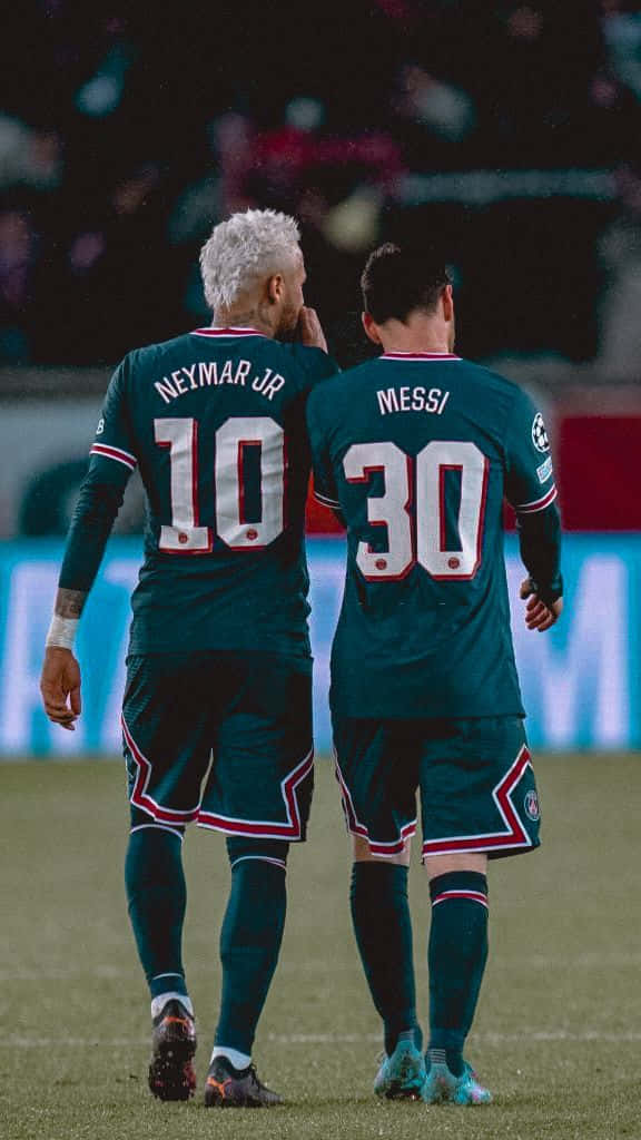 Friends Or Rivals? Lionel Messi And Neymar Jr. Background