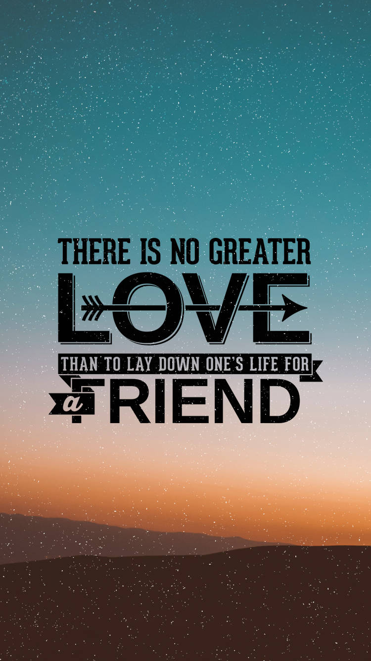 Friendship Love Bible Verse