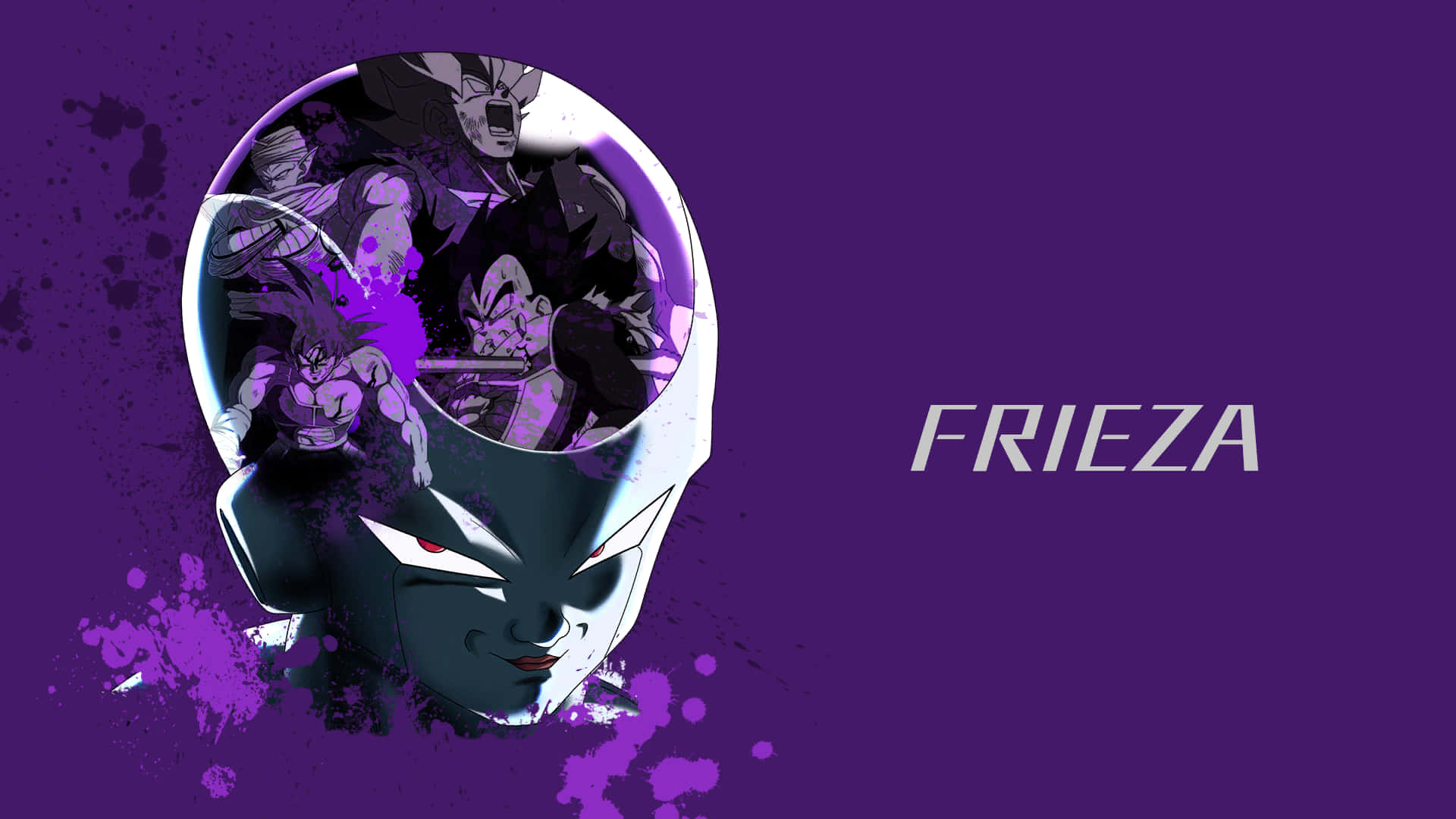 Frieza Artwork Various Characters Background