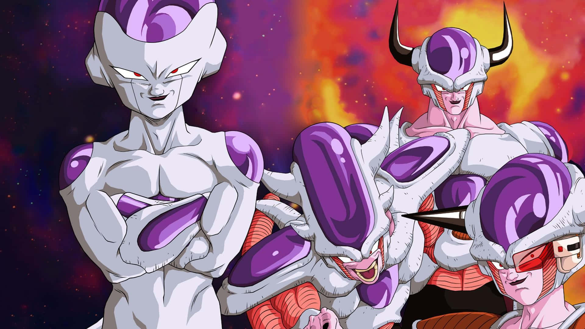 Frieza Various Versions Background