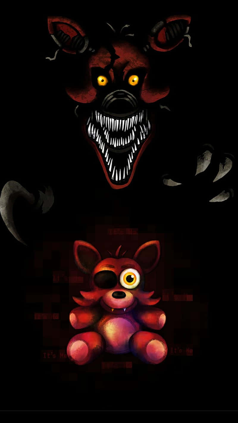 Frightened By Foxy - Five Nights At Freddy's Background