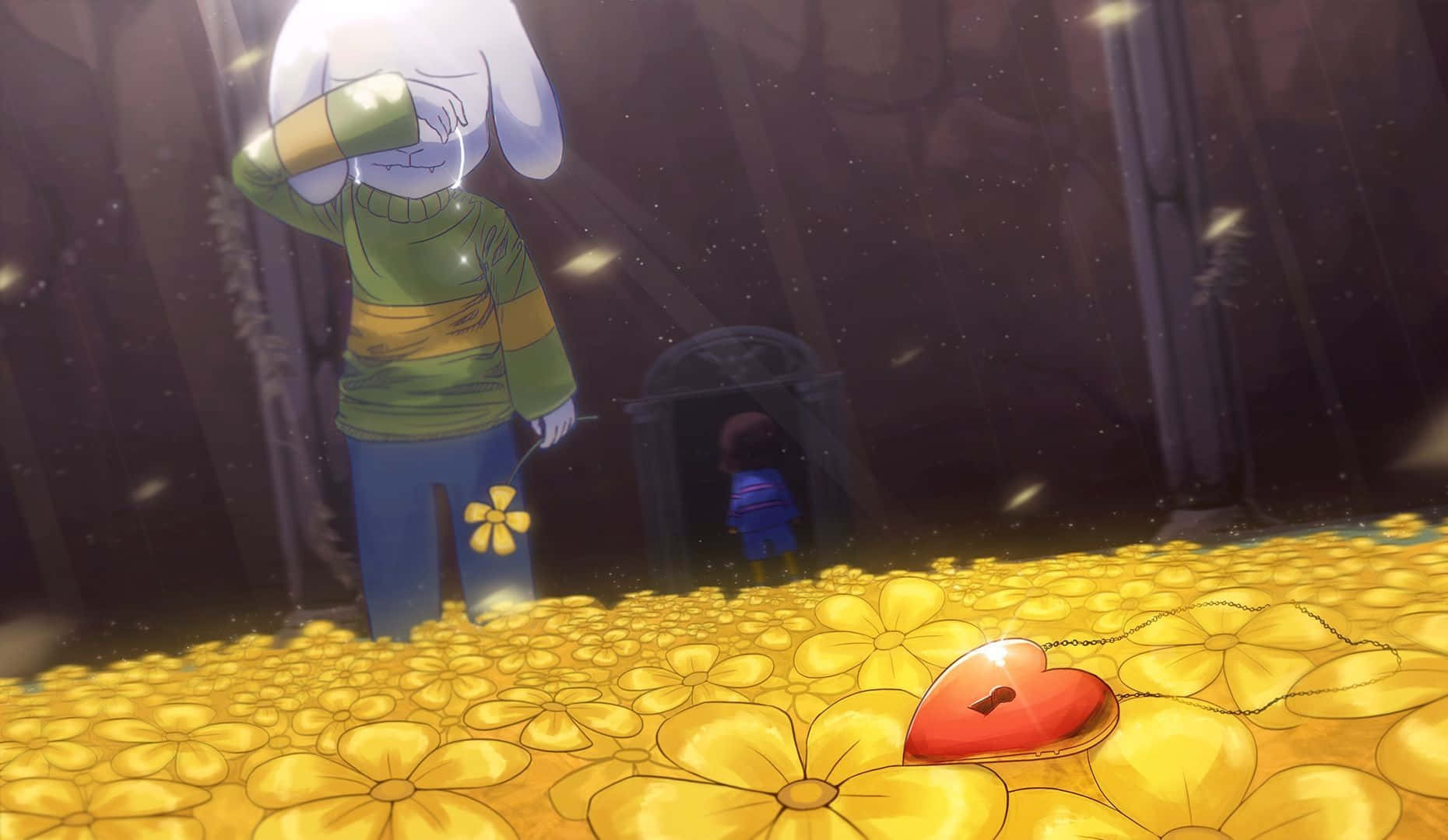 Frisk, The Brave Soul On An Adventurous Journey Background