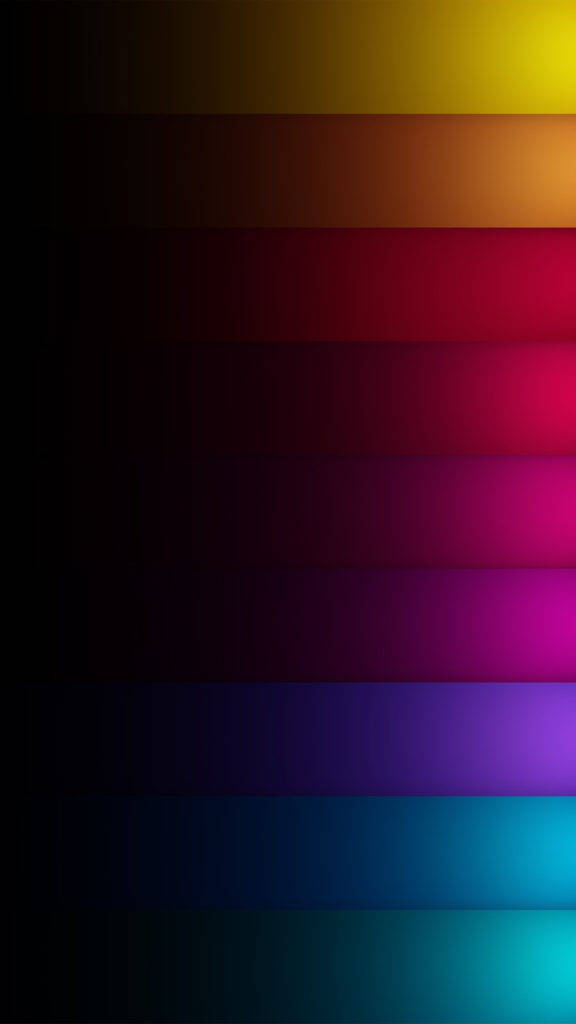 From Black To Rainbow Stripes Background