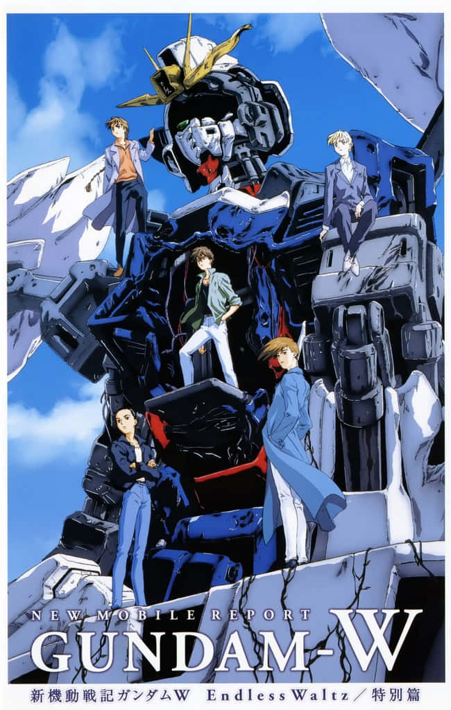 From The Legendary Anime Series, Gundam Wing Background