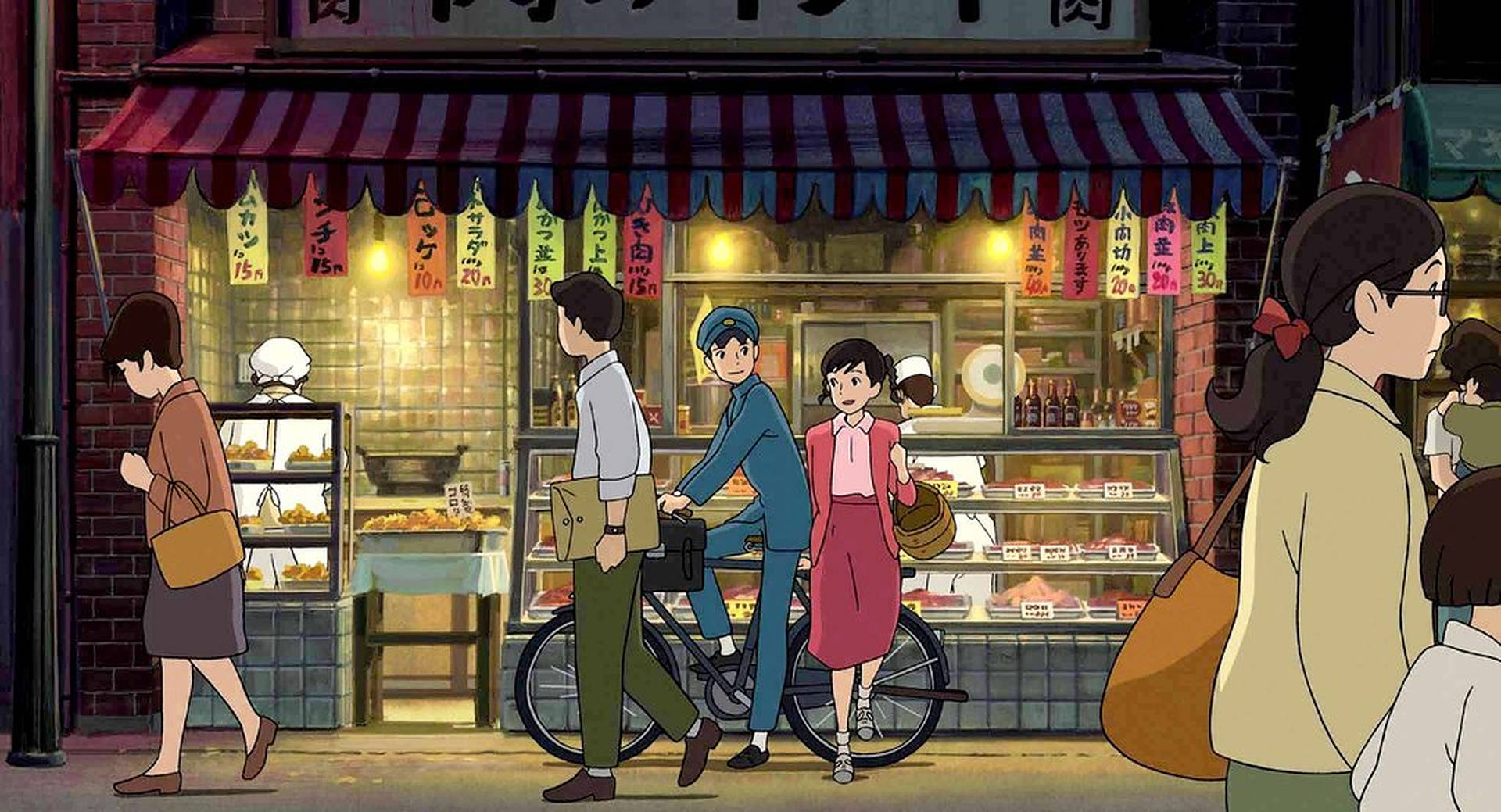 From Up On Poppy Hill Bakery Scene Background