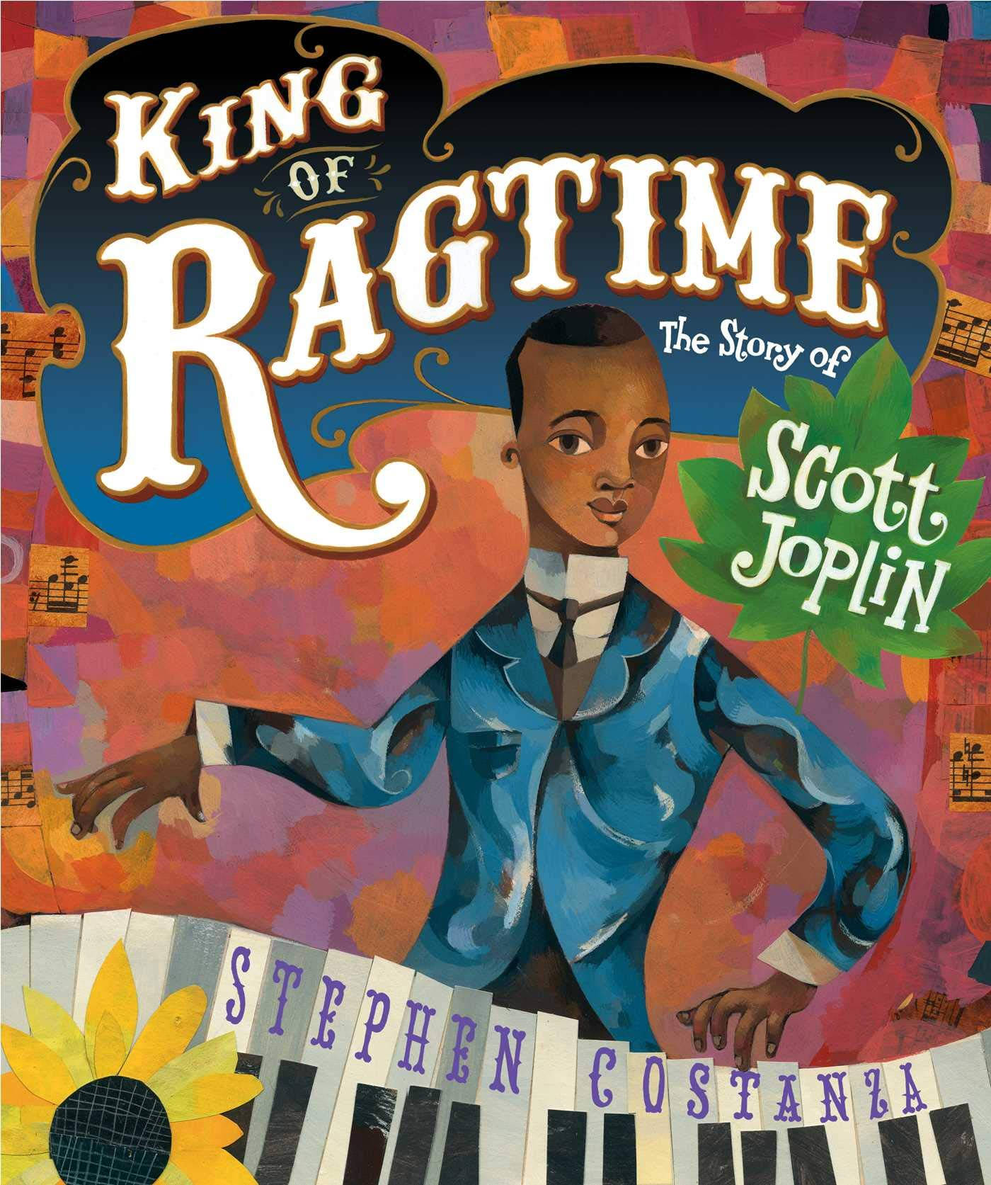 Front Cover Of King Of Ragtime: The Story Of Scott Joplin Biography