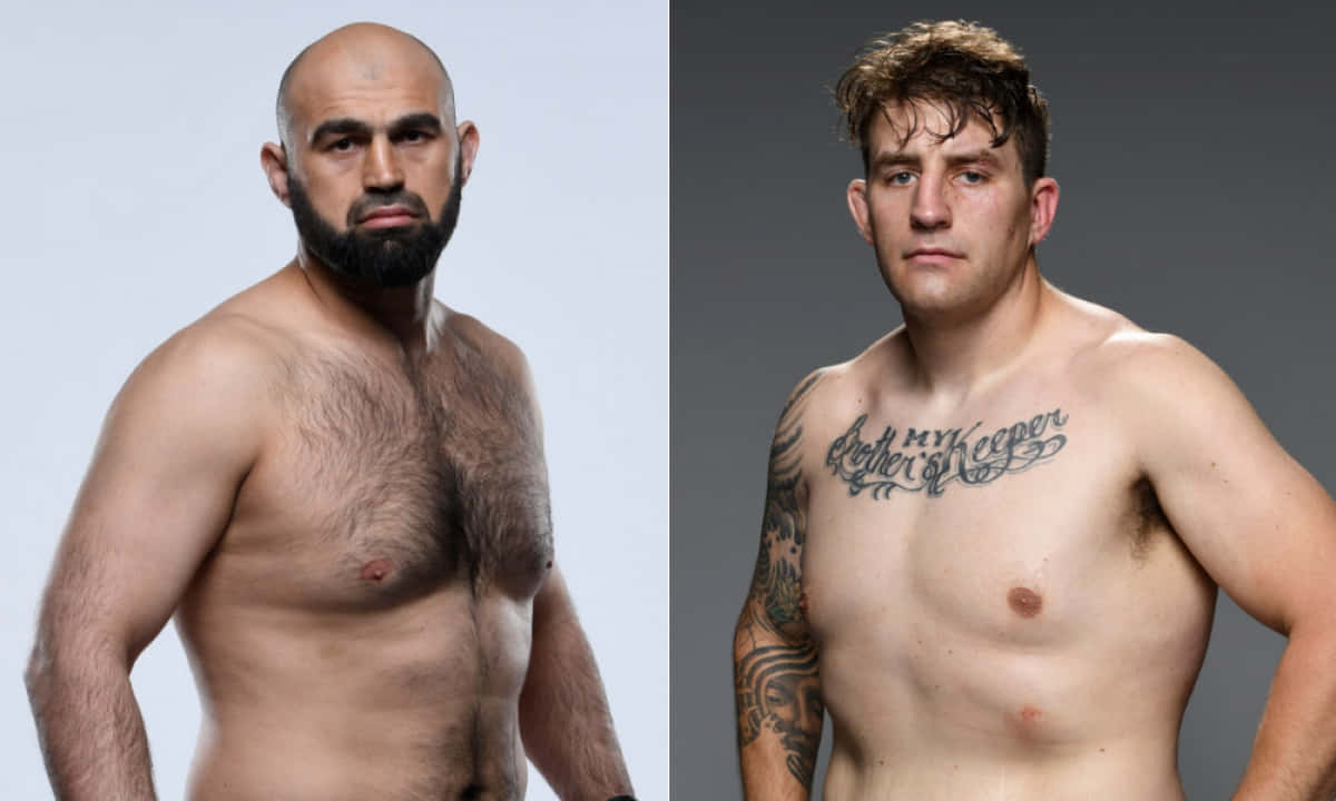 Front-facing Shamil Abdurakhimov And Chris Daukaus Background