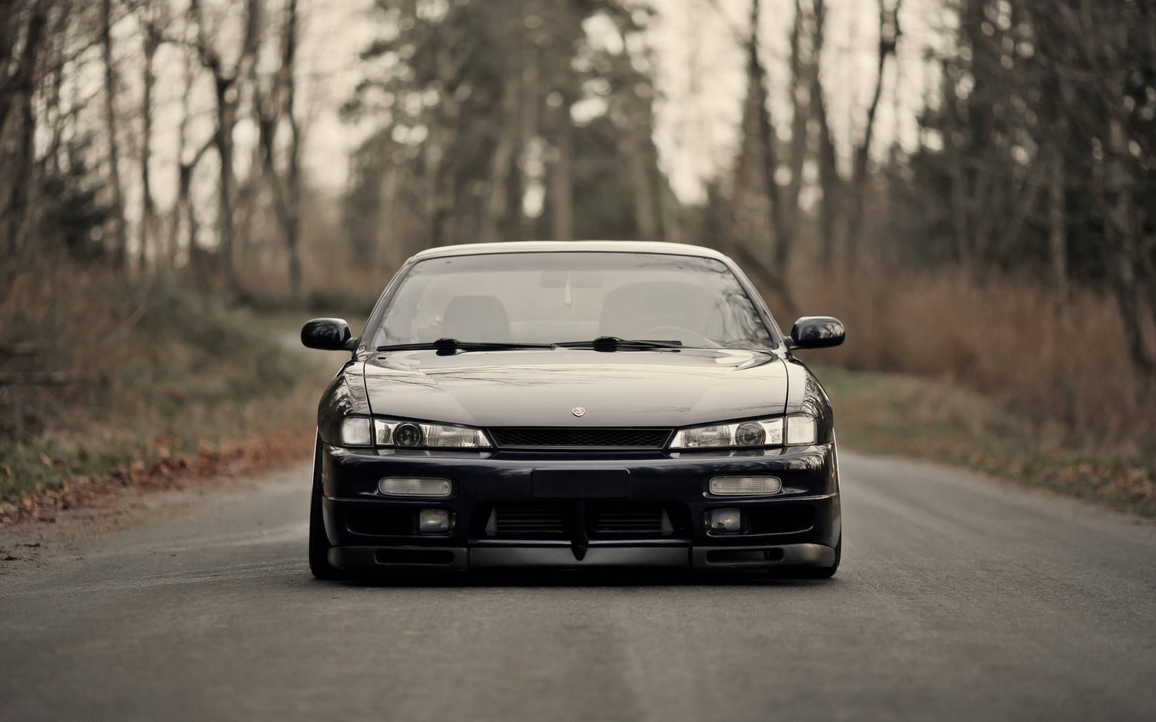 Front Nissan Silvia S14 Background