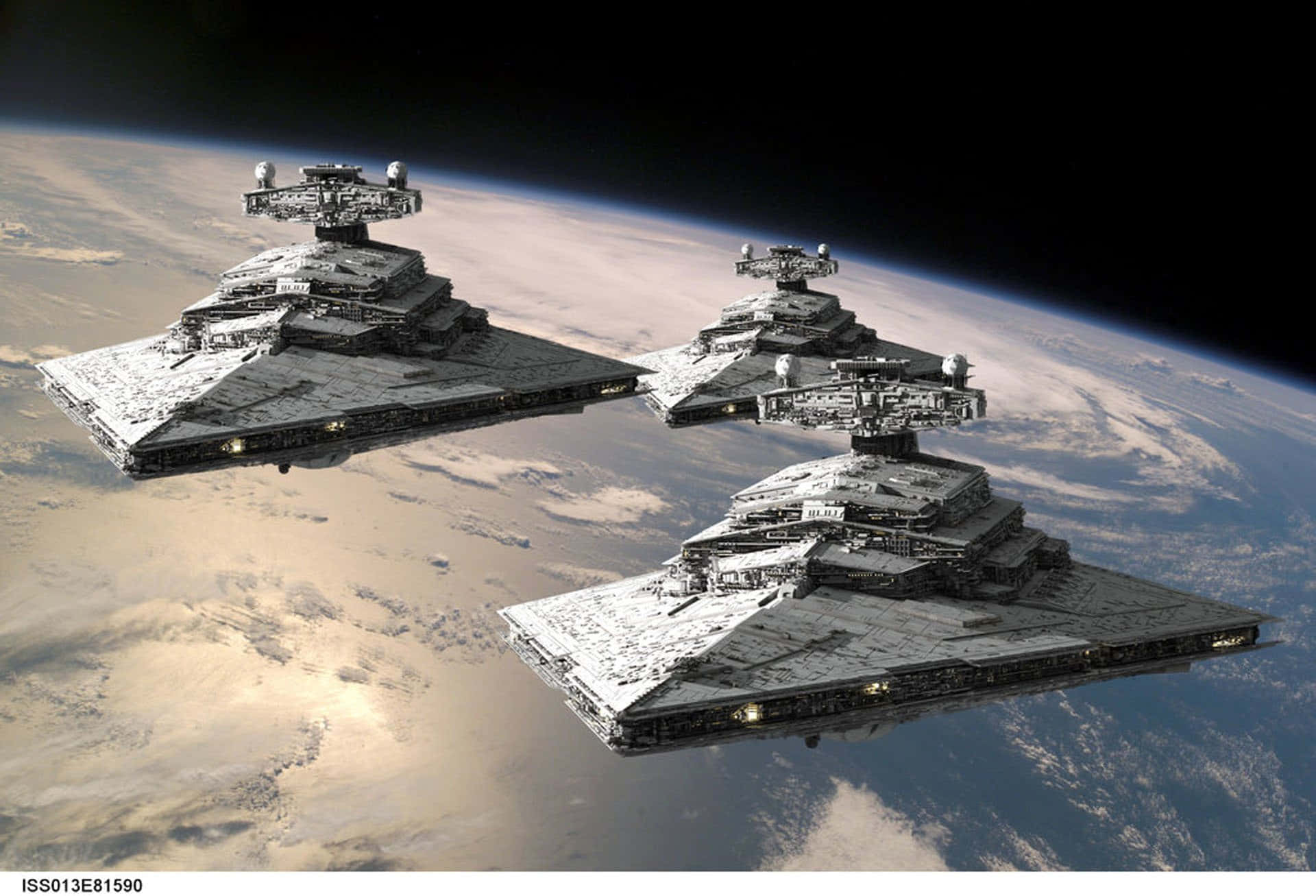 Front Of An Imperial Star Destroyer Background