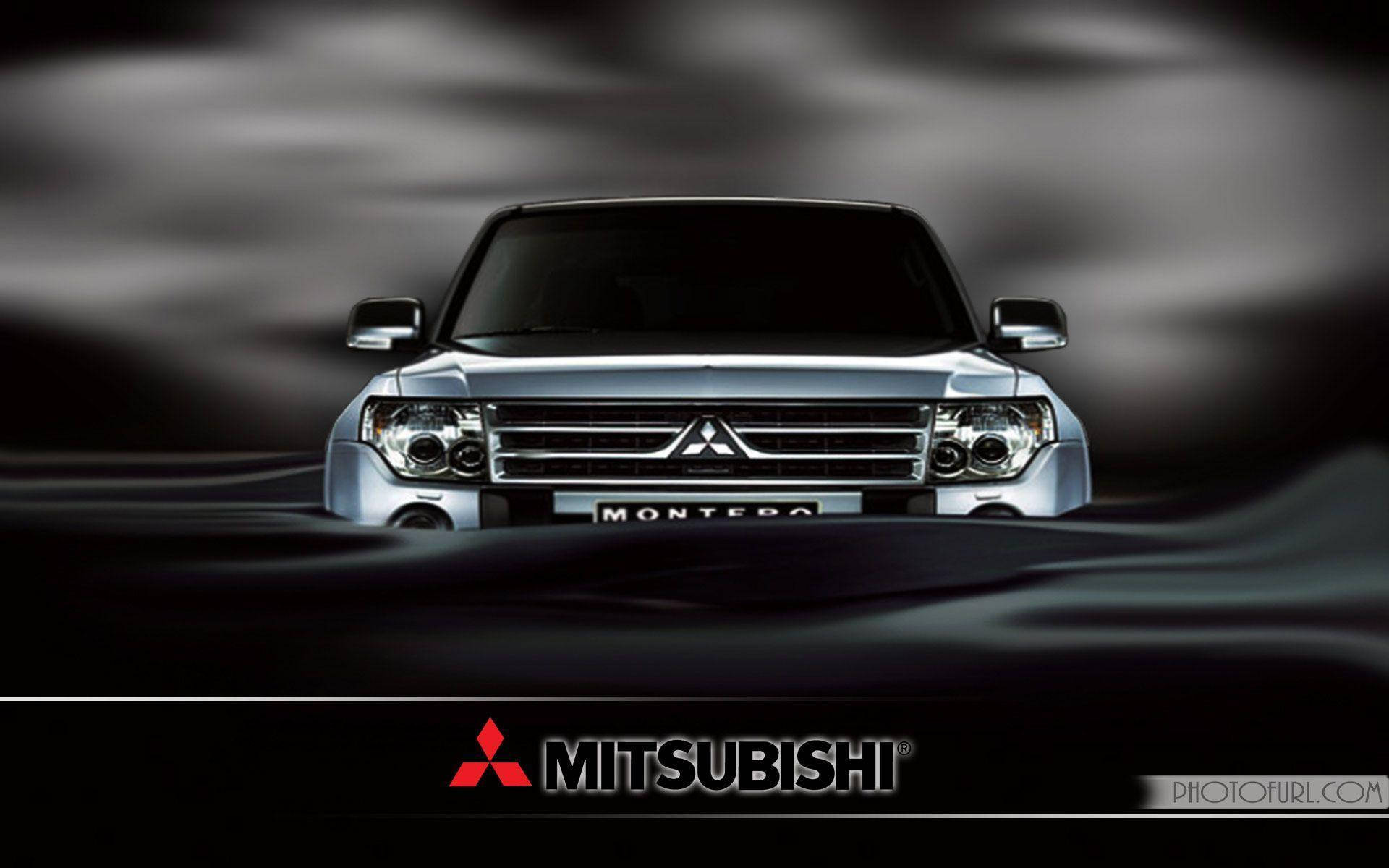 Front View Mitsubishi Montero Background
