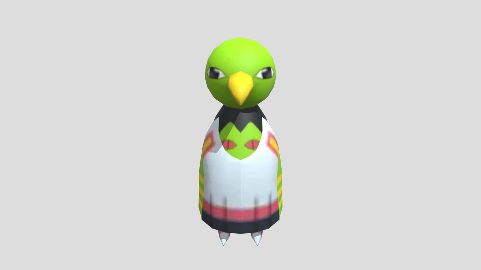 Front View Of 3d Xatu Background