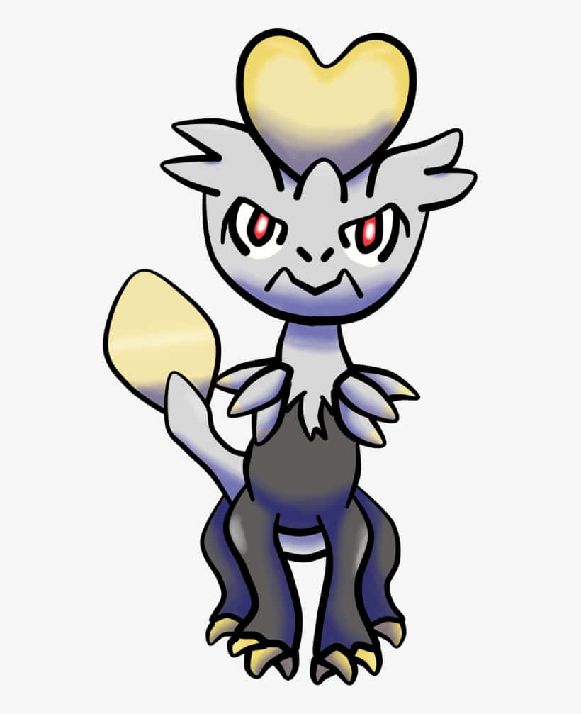 Front View Of Jangmo-o Drawing