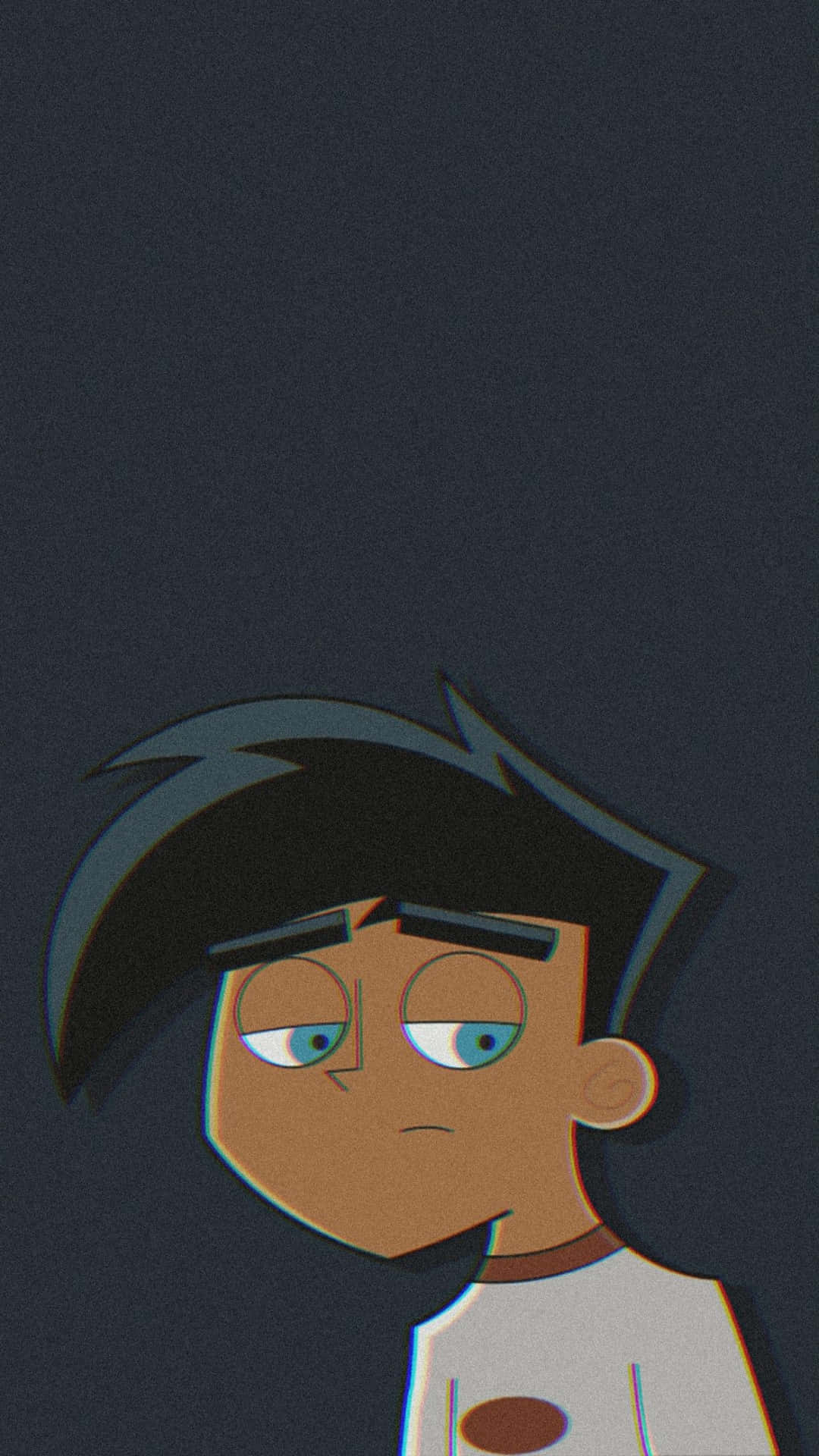 Frowning Danny Phantom Pfp Background