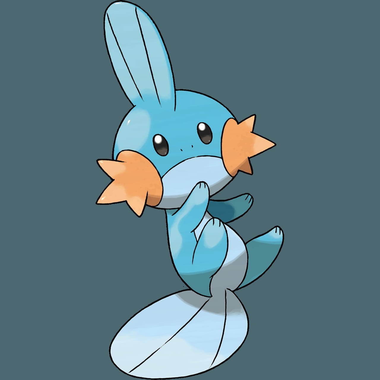 Frowning Mudkip Character