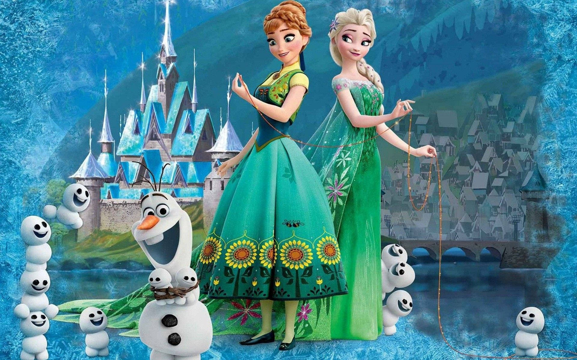 Frozen 2 Frozen Fever Hd Elsa And Anna Background