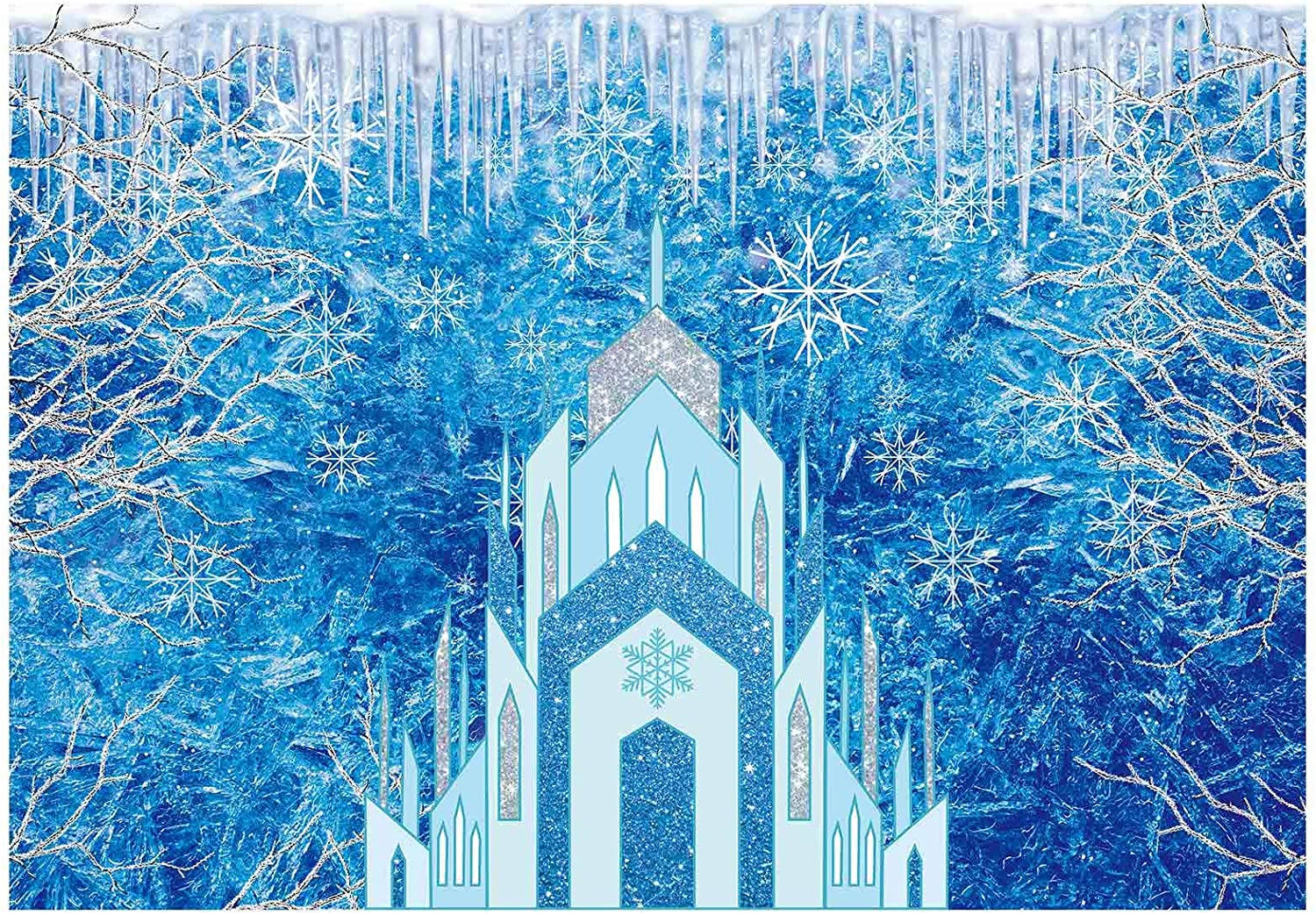 Frozen Castle Frost Background