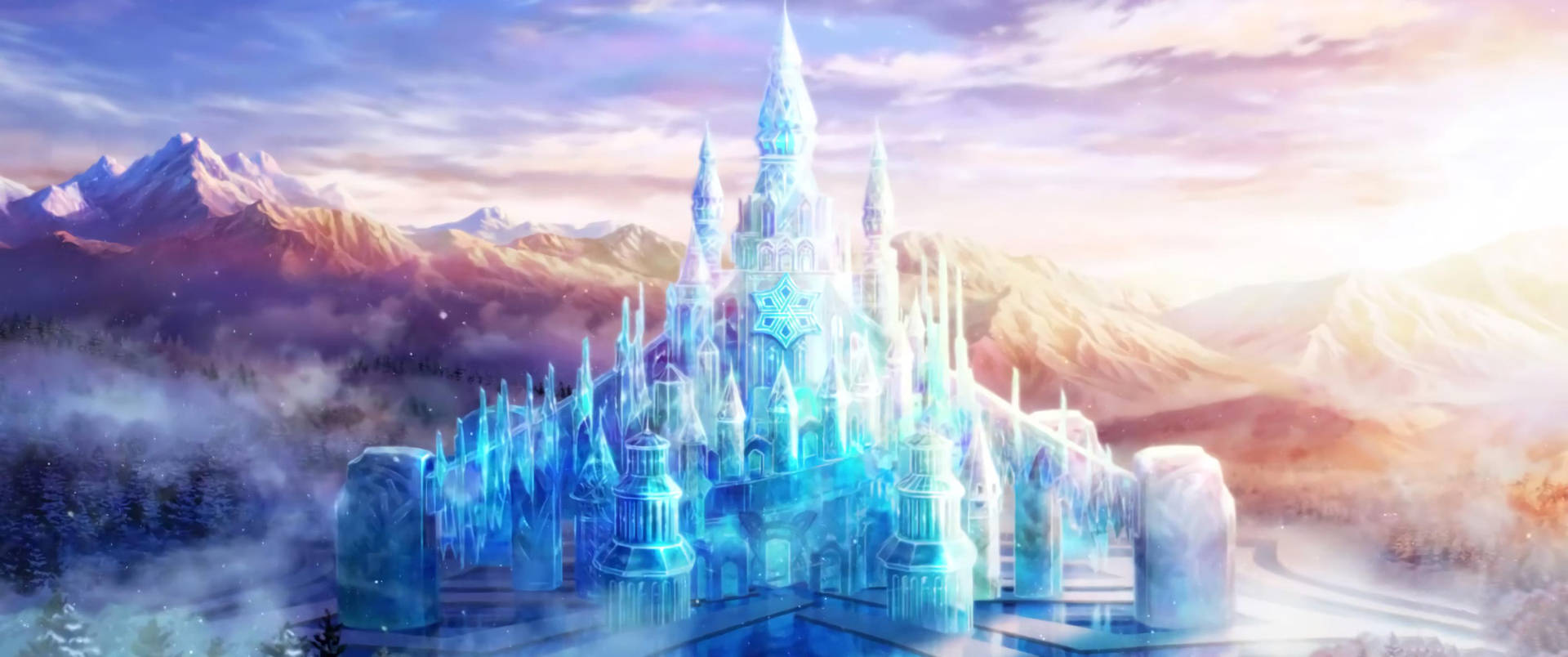 Frozen Castle Of Nifl Background