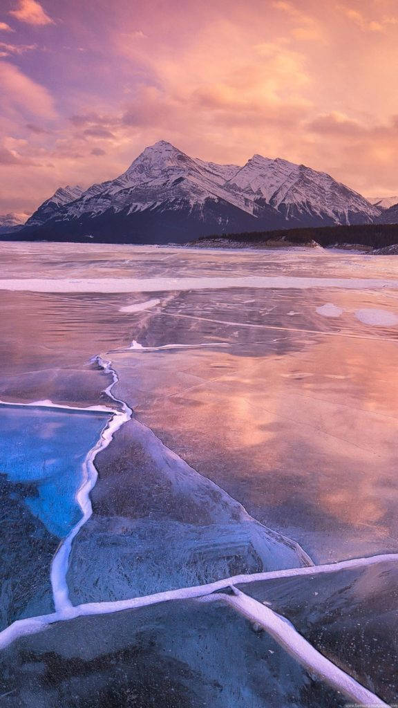 Frozen Sea Nature Iphone Background