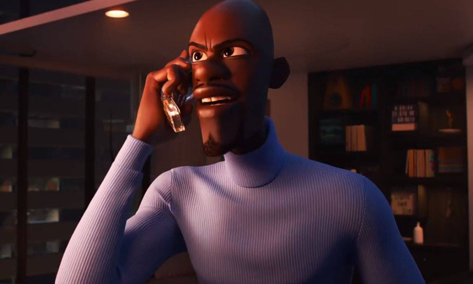 Frozone Phone Call Background