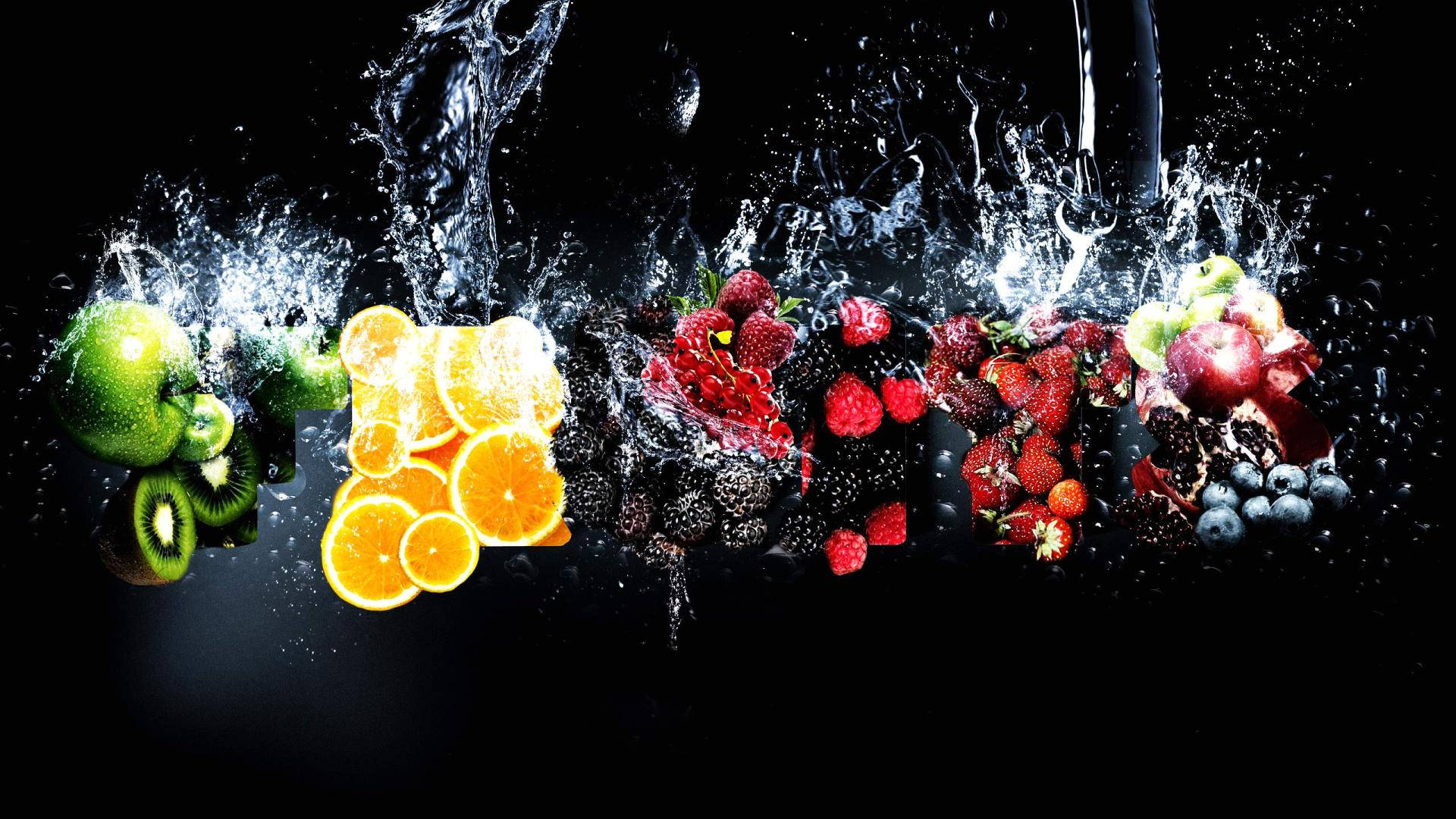 Fruit Flavored Drink Background