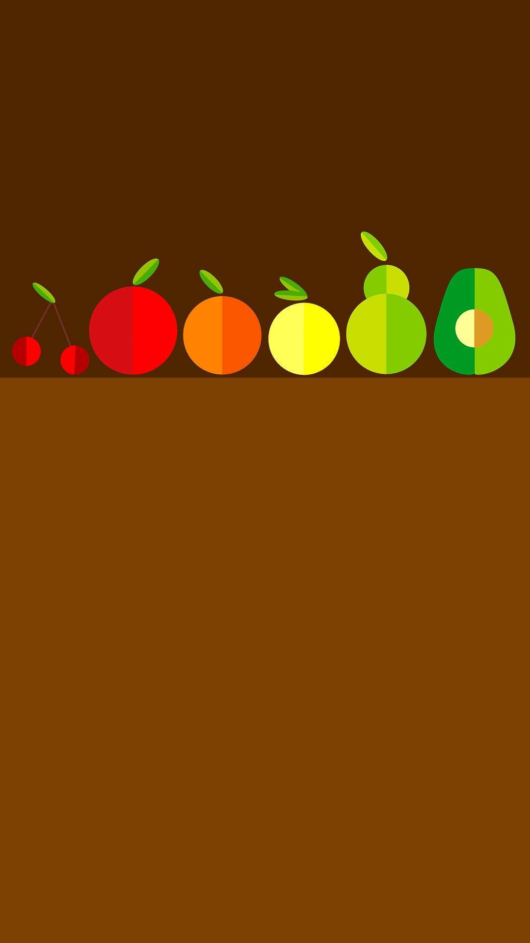 Fruits Minimalist Iphone Background