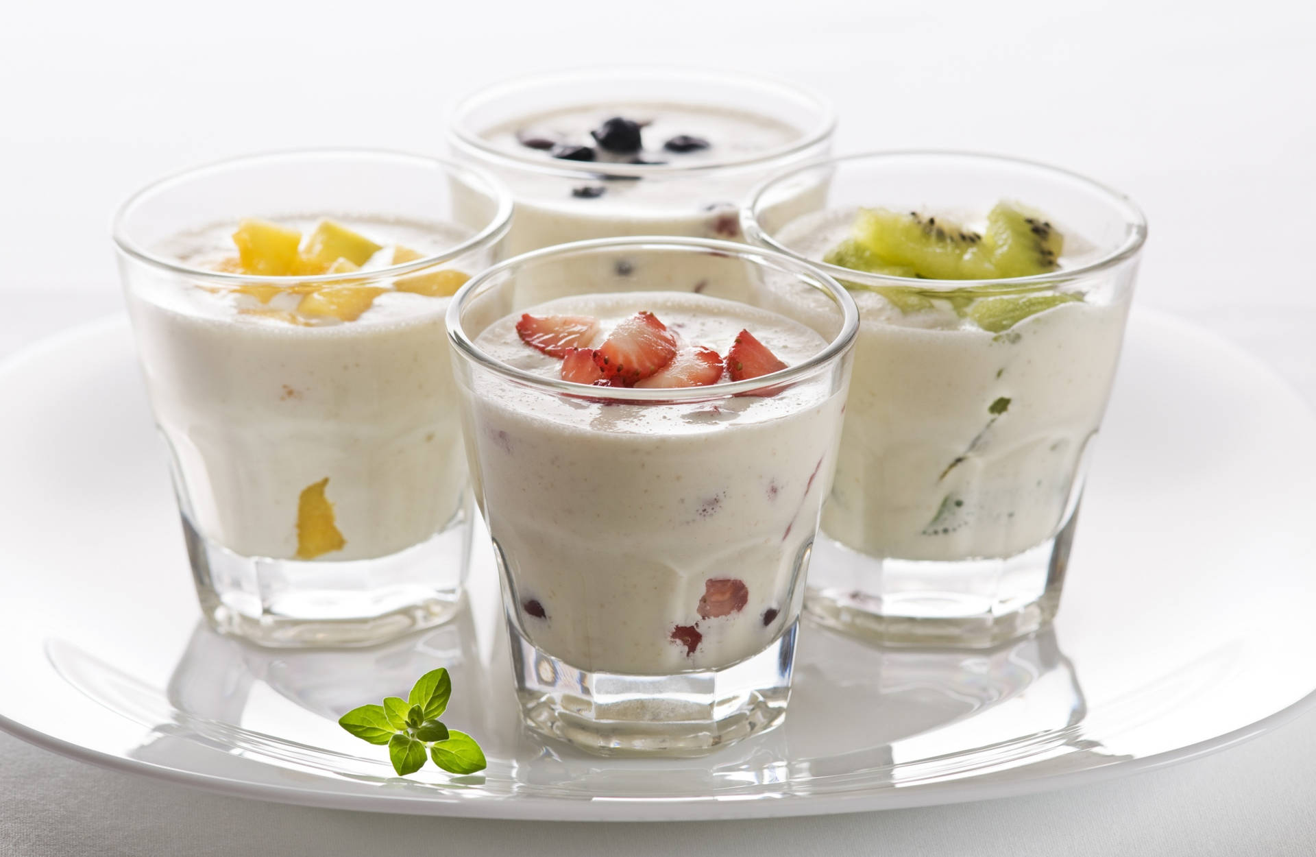 Fruity Yogurt Glasses