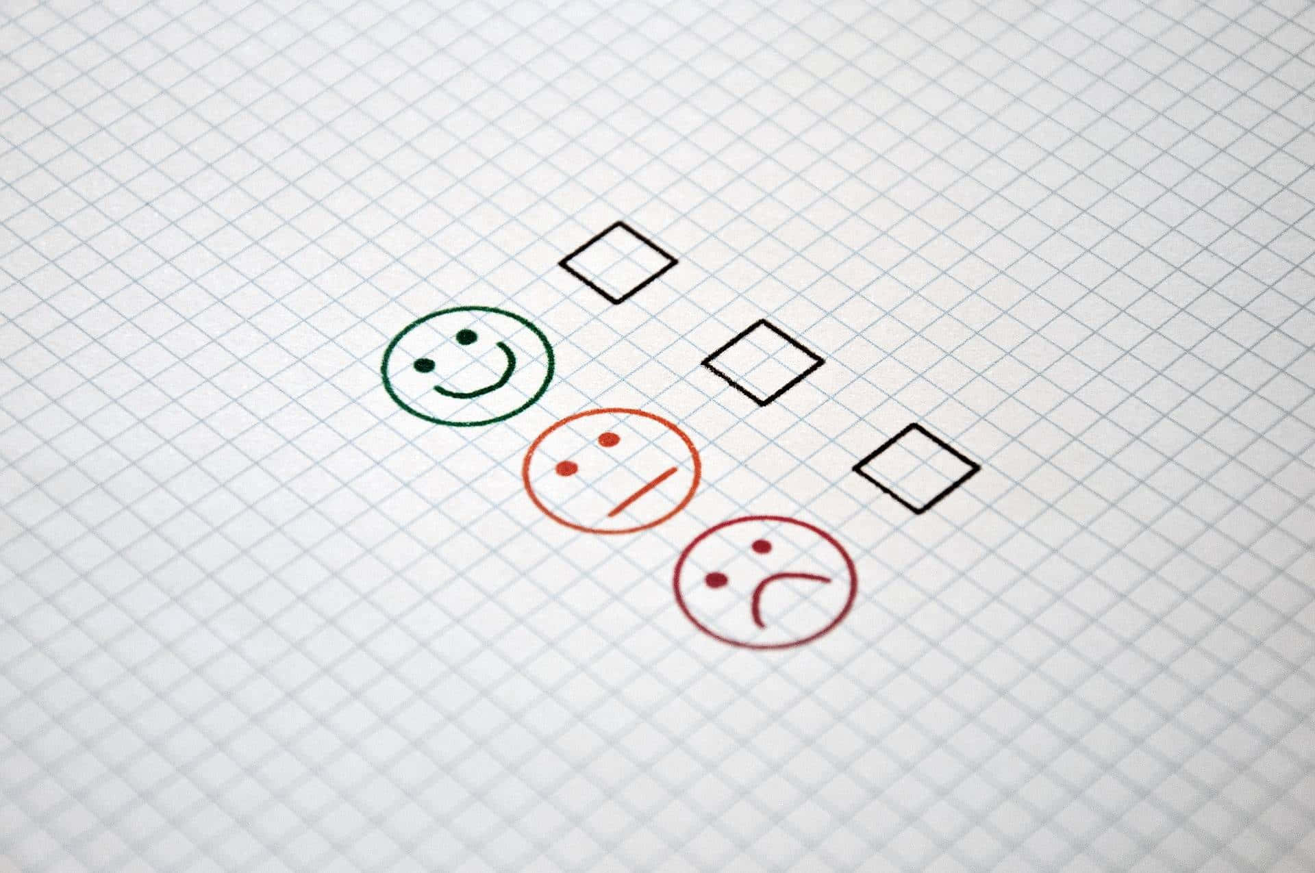 Frustrated Employee Filling A Survey About Incompetent Colleagues Background