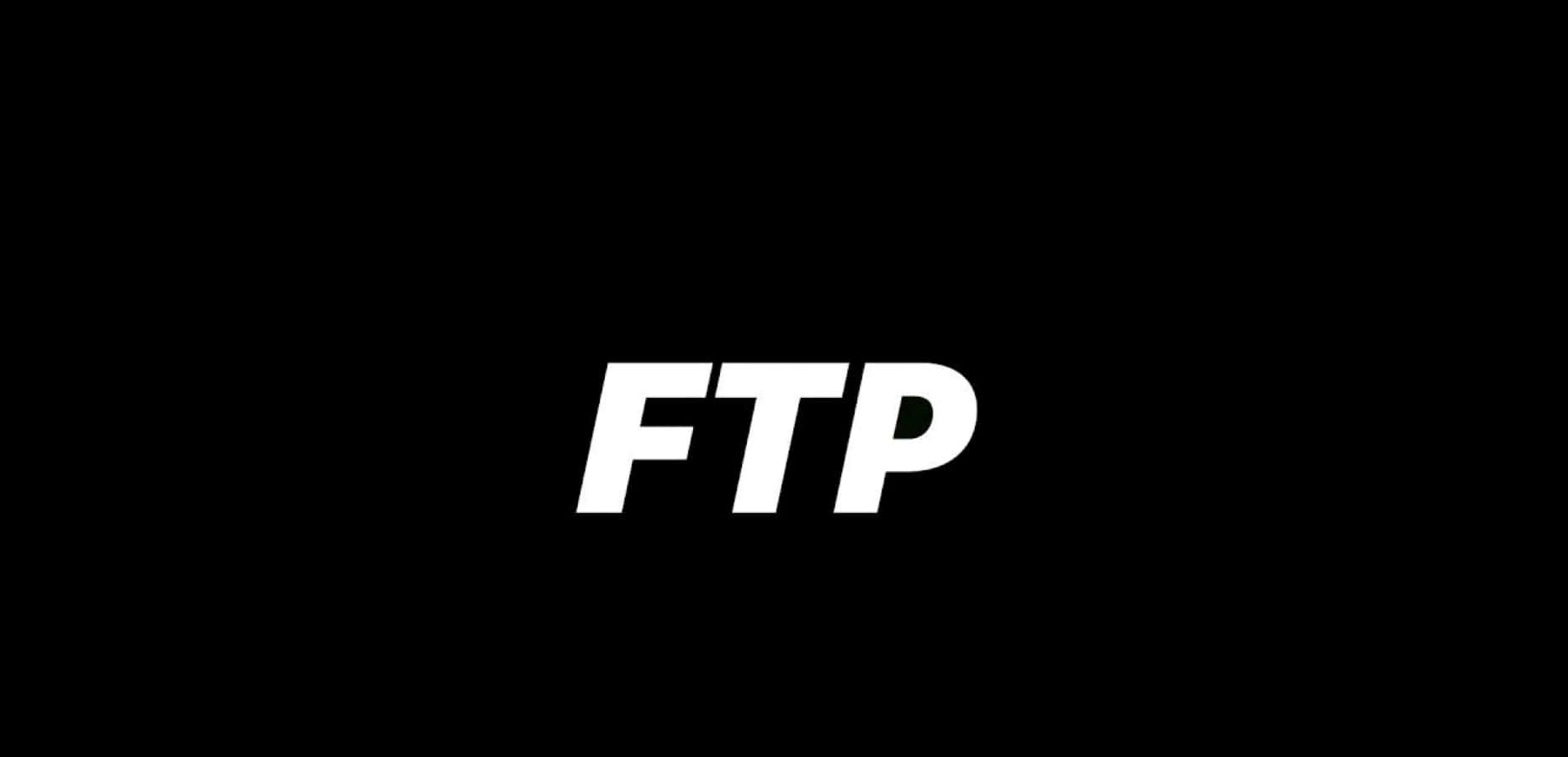 Ftp Server Connection On A Computer Screen Background