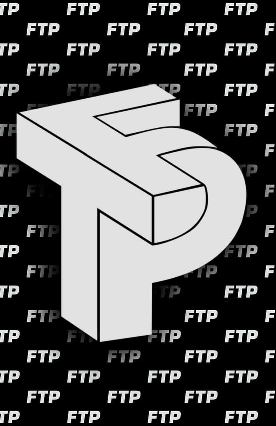 Ftp Server On Desktop Computer Background