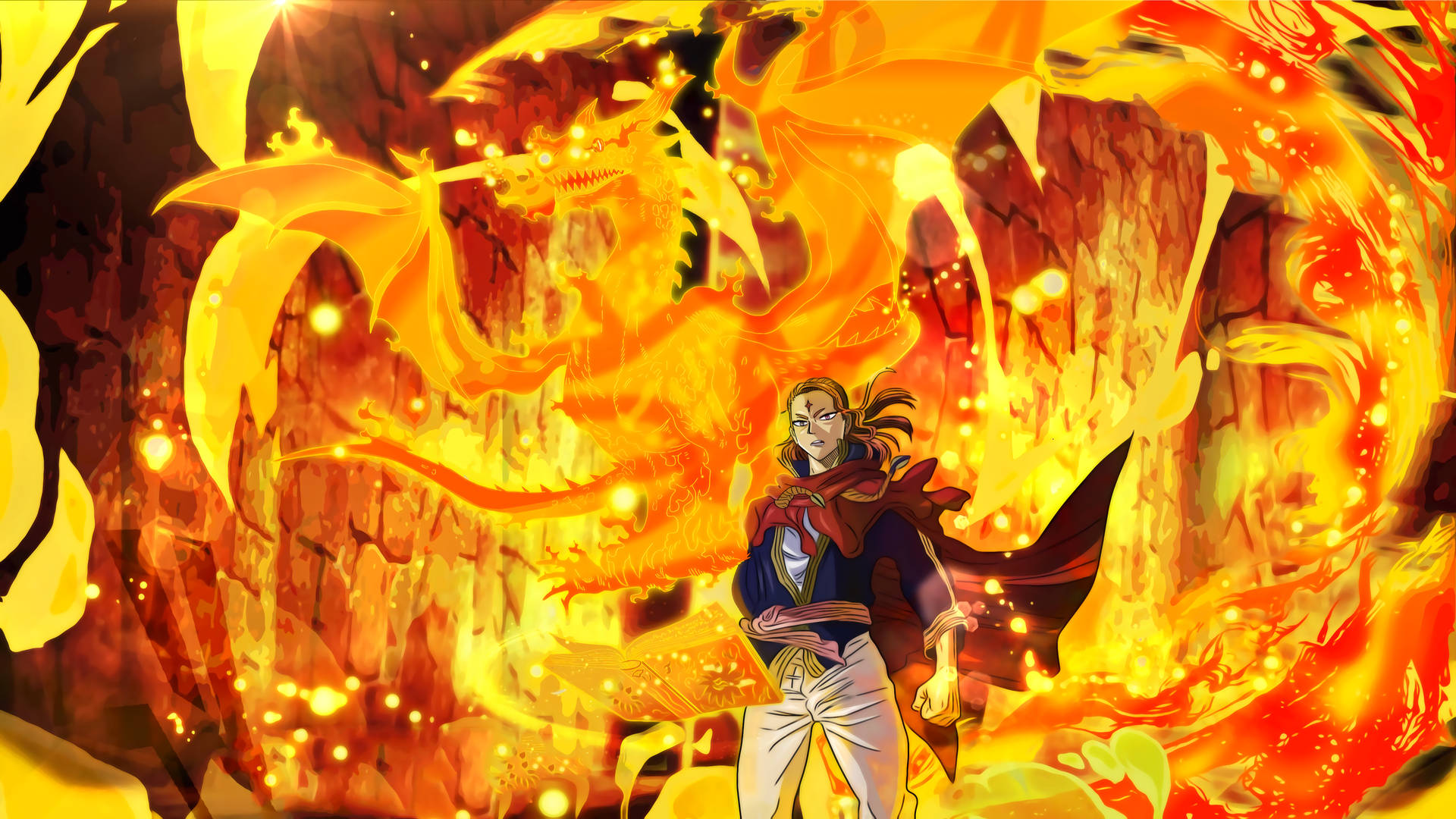 Fuegoleon Vermillion Fire Anime Background