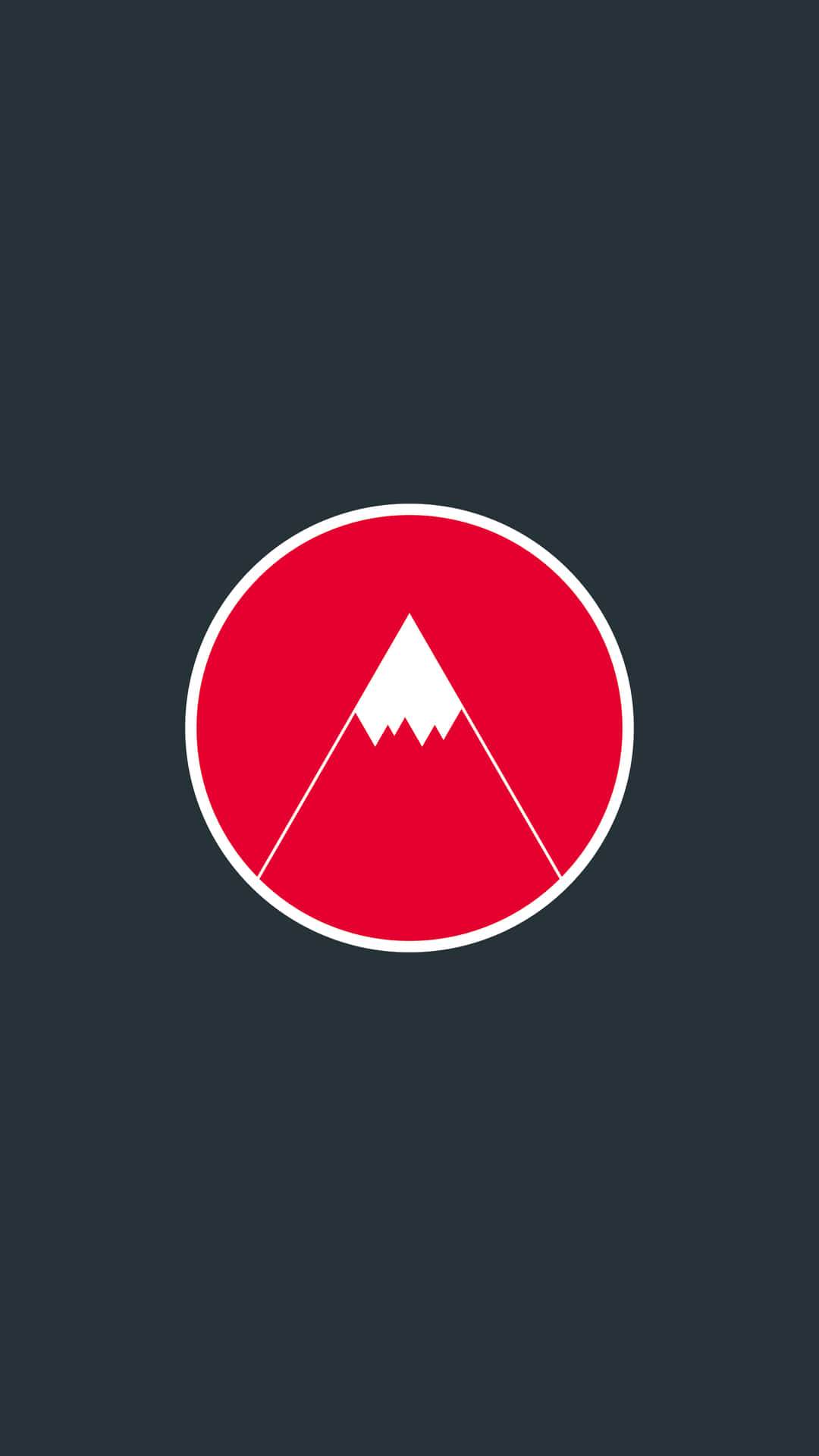Fuji Mountain Japanese Minimalist Art Background