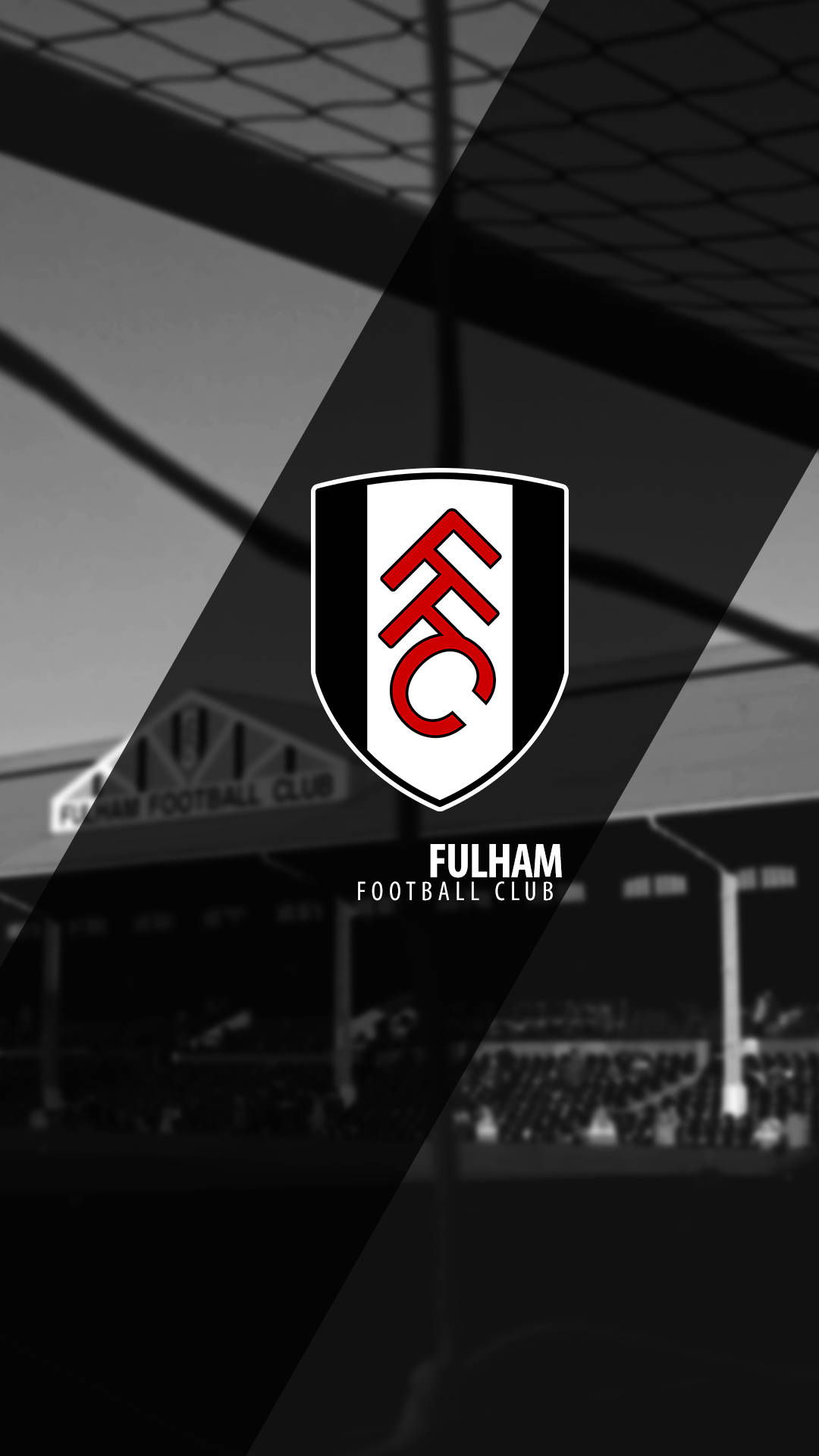 Fulham Fc Black Craven Cottage Background