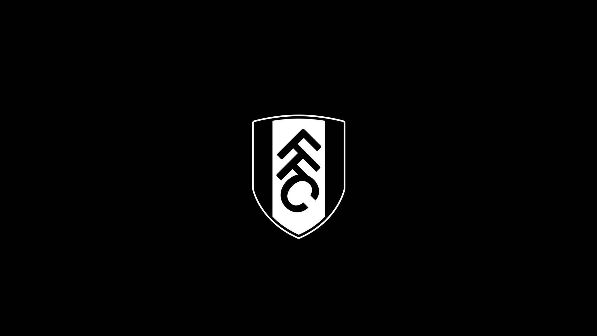 Fulham Fc Black Crest Background Background