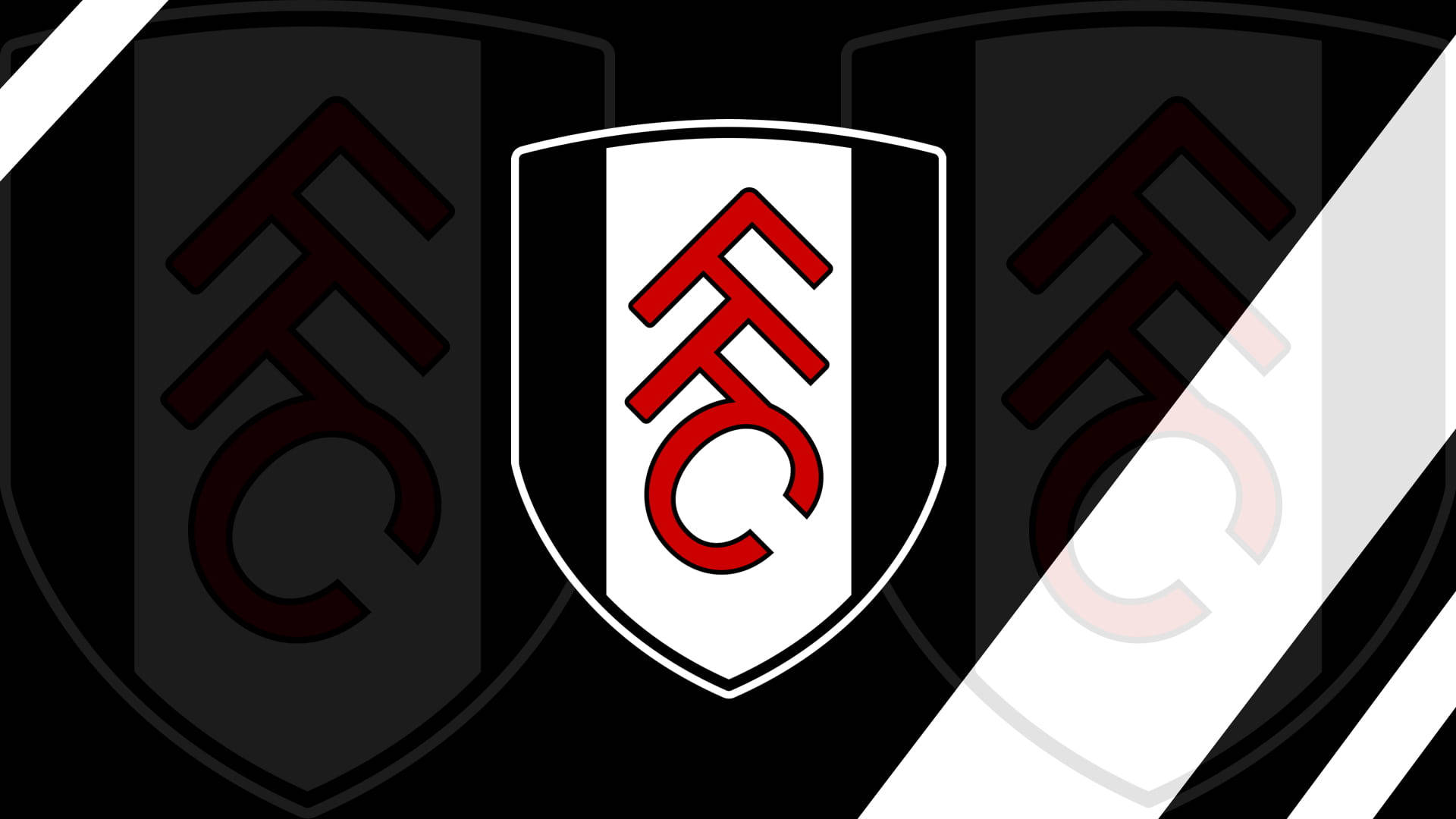 Fulham Fc Repeating Crests Background