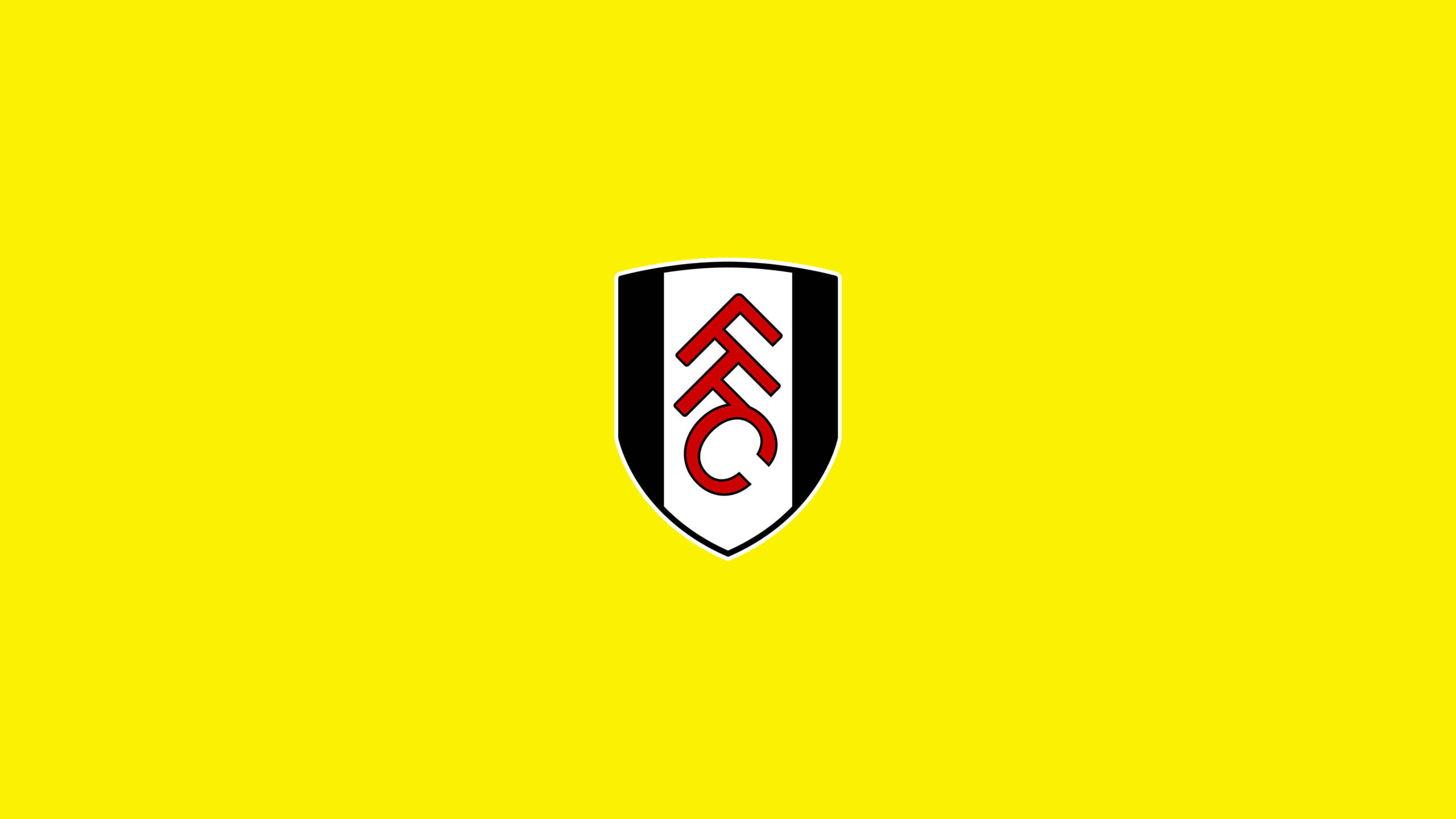 Fulham Fc Yellow Background Background