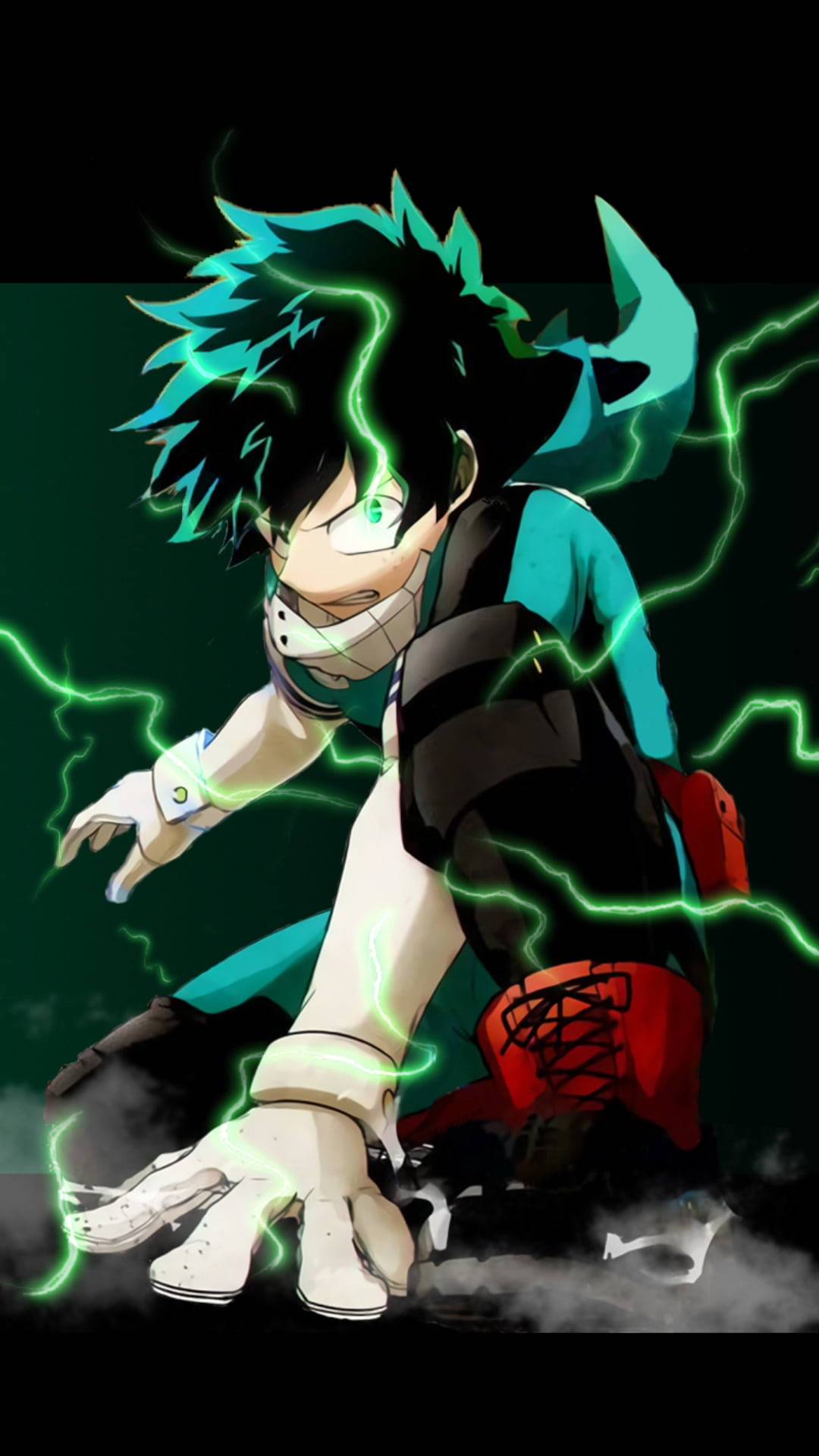 Full Cowl Technique My Hero Academia Iphone Background