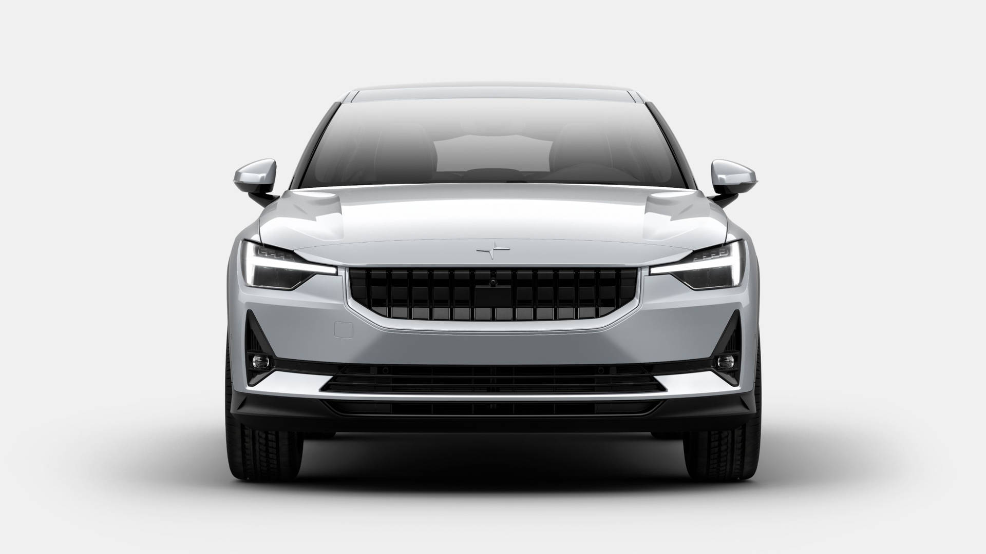 Full Front View Of The Polestar Car