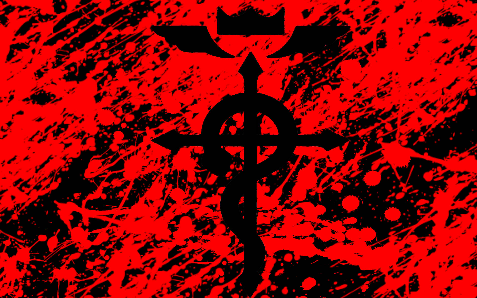 Full Hd Fullmetal Alchemist Logo Background