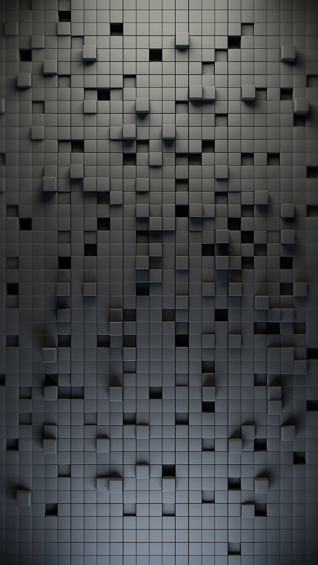 Full Hd Tablet 3d Gray Checkers Background