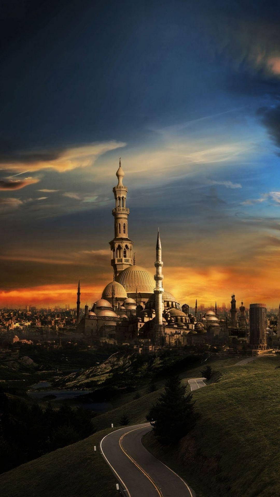Full Hd Tablet Mosque Background