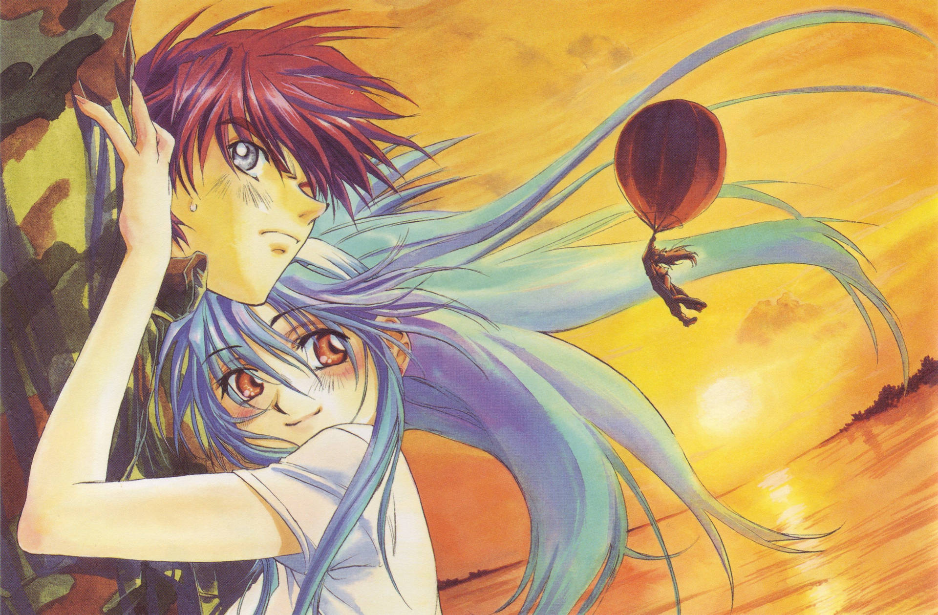 Full Metal Panic Sublime Couple Background