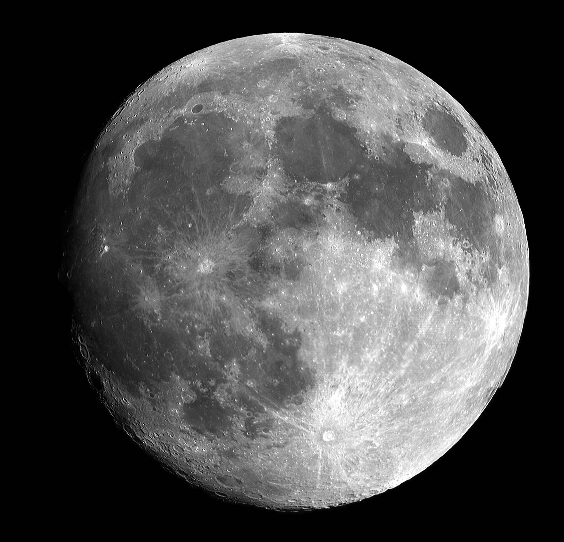 Full Moon Capture Background