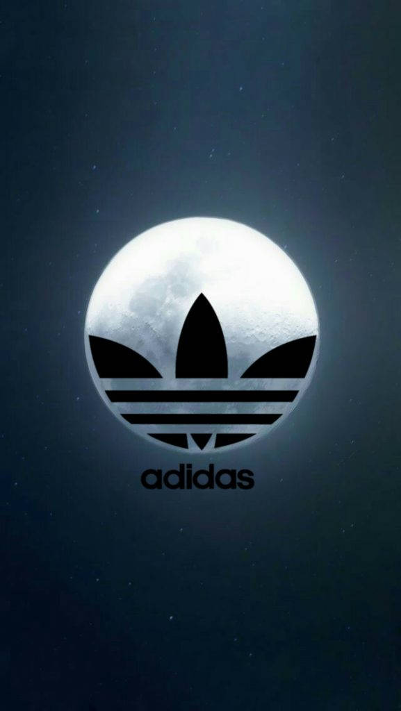 Full Moon Logo Of Adidas Iphone Background