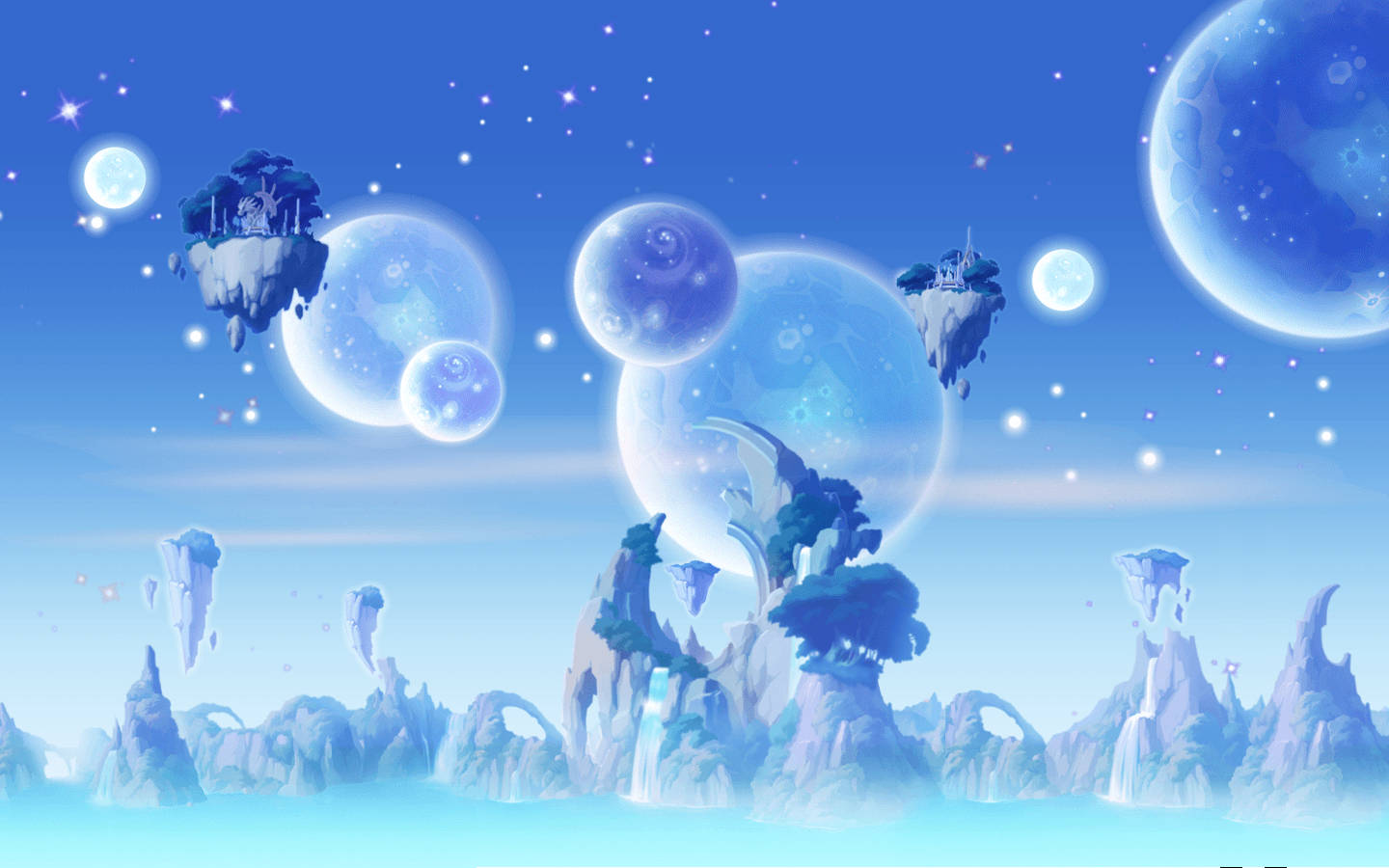 Full Moon Maplestory Background