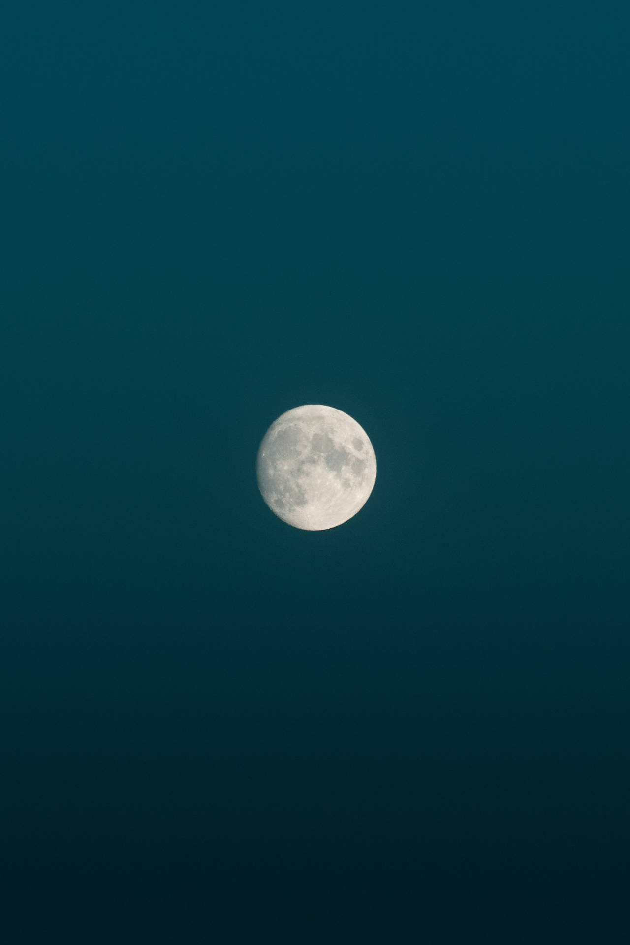 Full Moon Minimalism Background